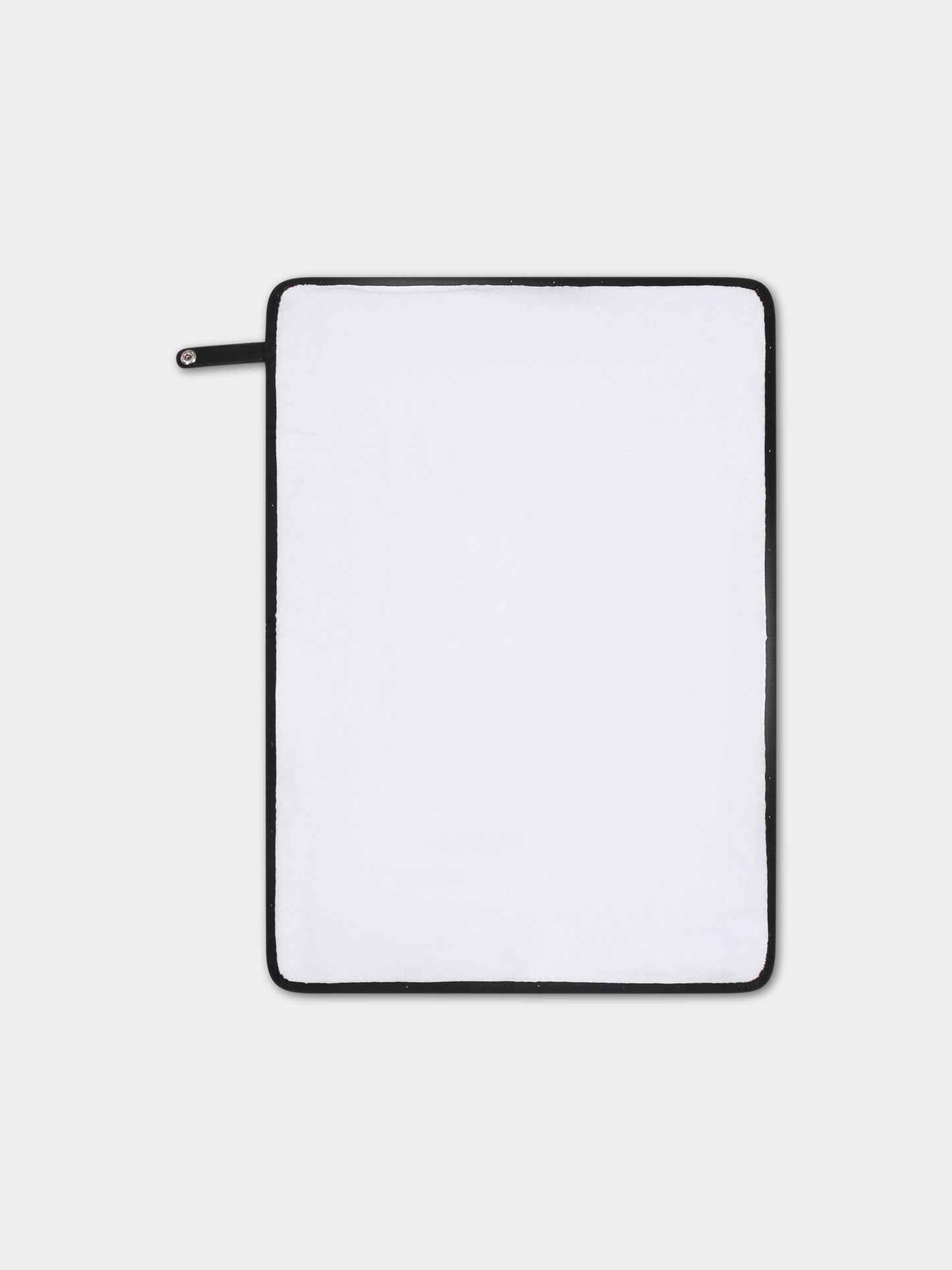 Borsa mamma nera per neonati con patch logato,Moncler Kids,951 5D00002 68950 999