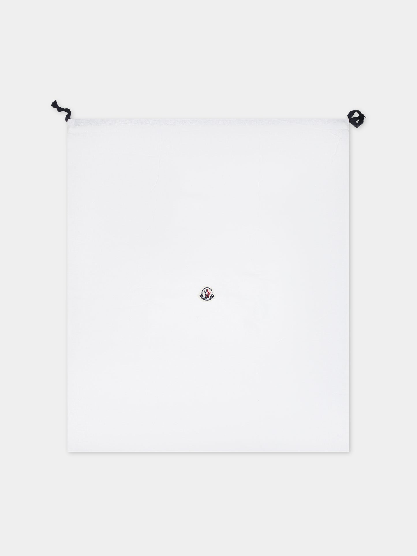 Borsa mamma nera per neonati con patch logato,Moncler Kids,951 5D00002 68950 999