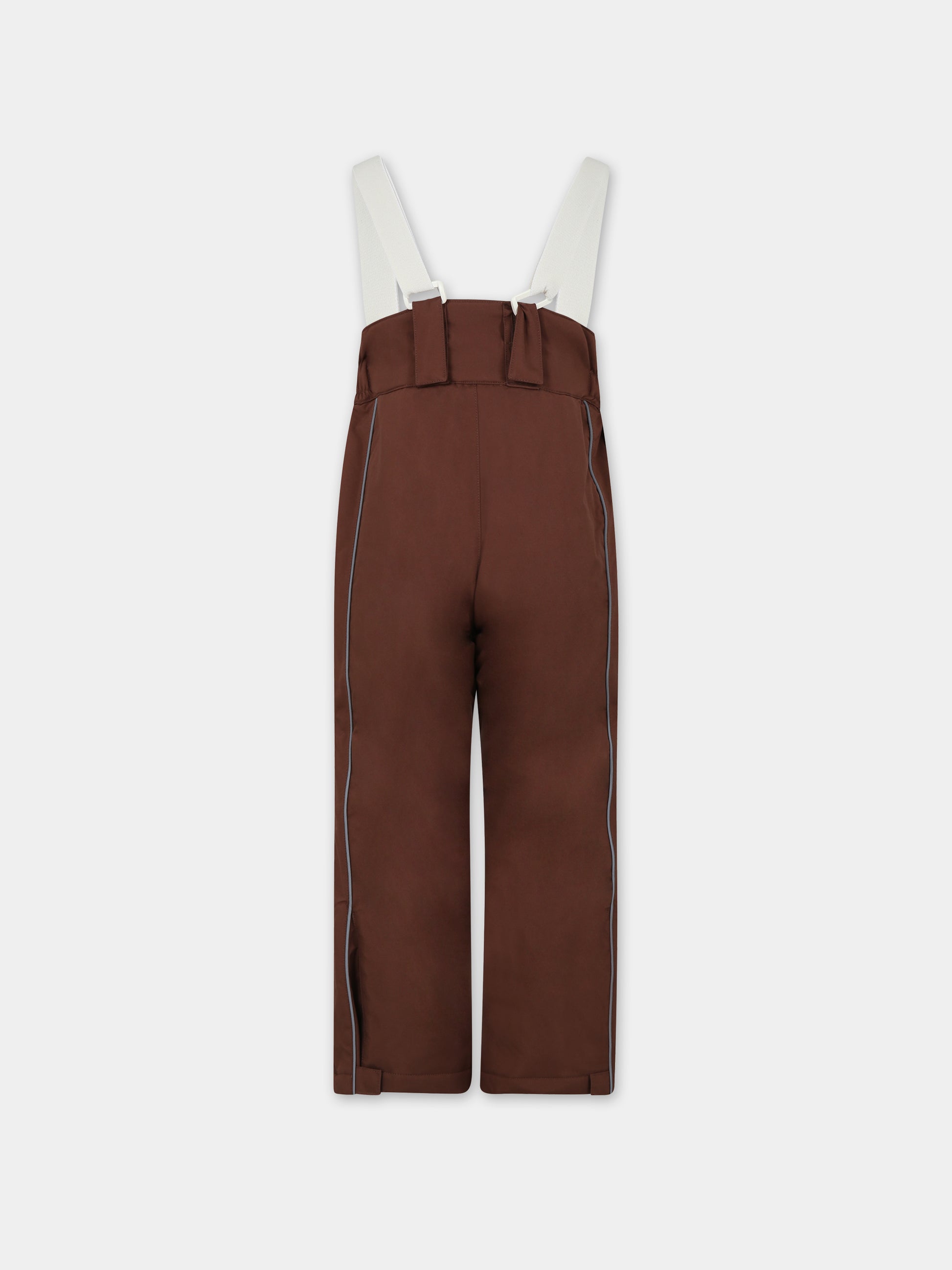 Pantaloni marroni da neve per bambini,Mini Rodini,2371014016
