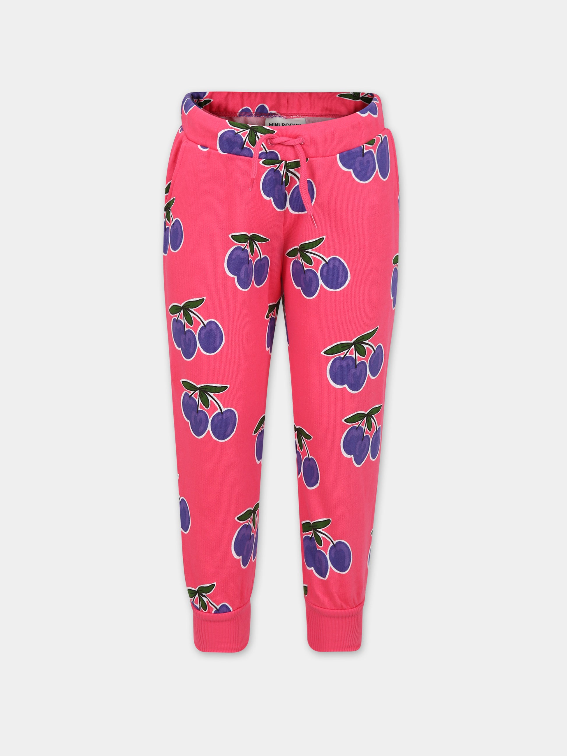 Pantaloni fucsia per bambina,Mini Rodini,2373011828