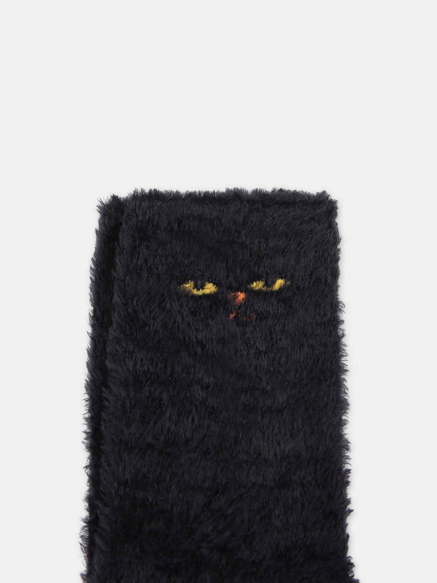 Calzini neri per bambini con occhi di gatto,Mini Rodini,2376011299