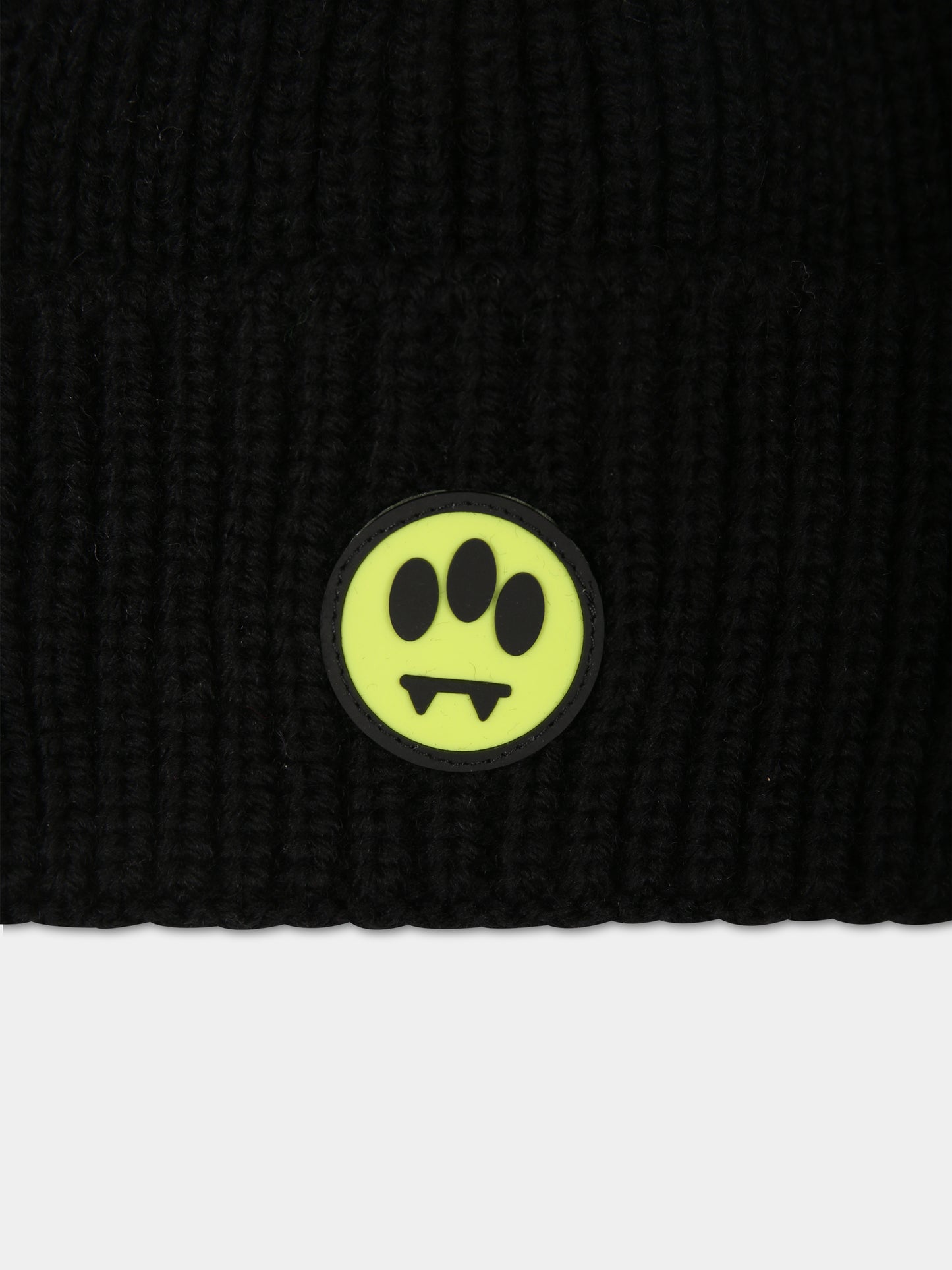 Berretto nero per bambini con smile,Barrow,F3BKJUHT090 110