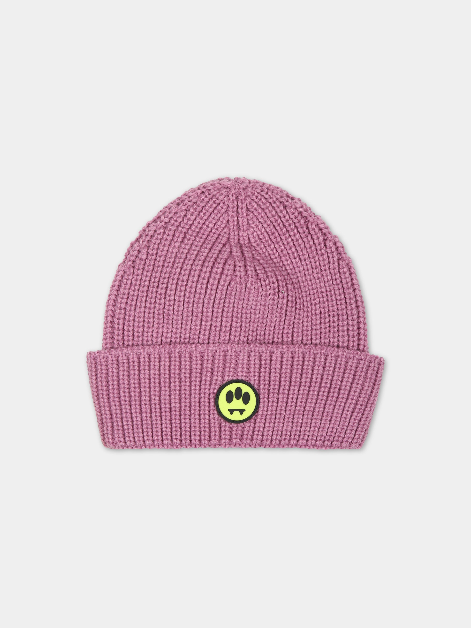 Berretto rosa per bambini con smile,Barrow,F3BKJUHT090 BW014