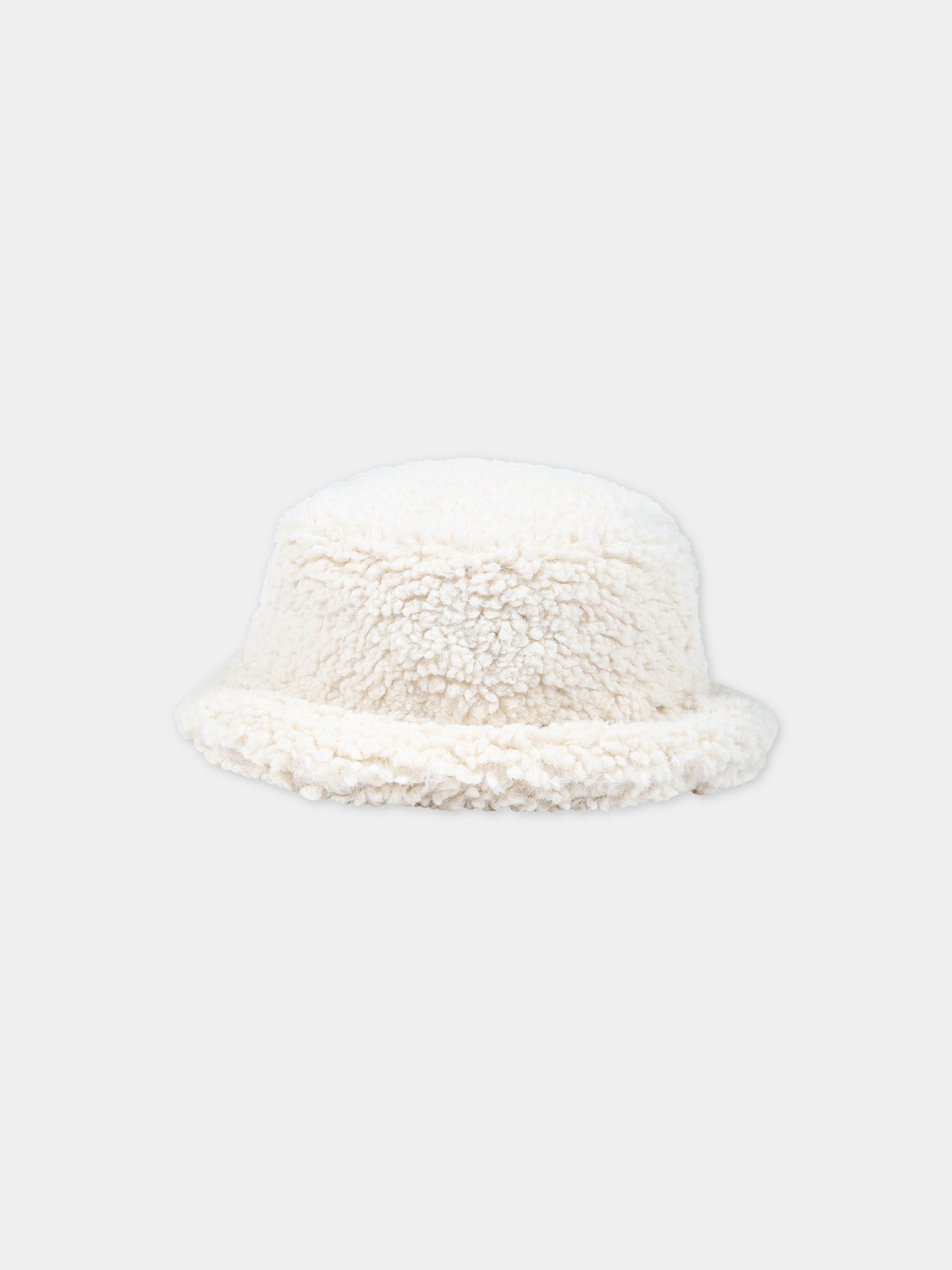 Cloche avorio per bambina con logo,Msgm Kids,F3MSJGCT059 013