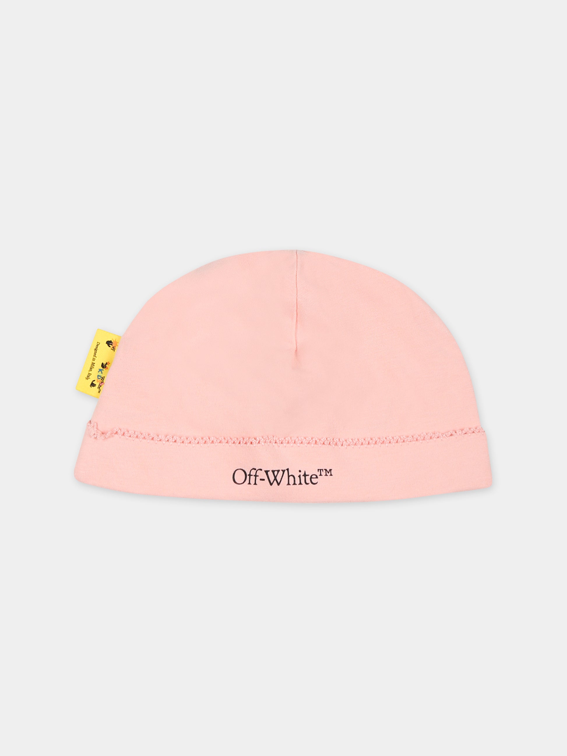 Set rosa per neonata,Off White,OG2X007F23JER0013010