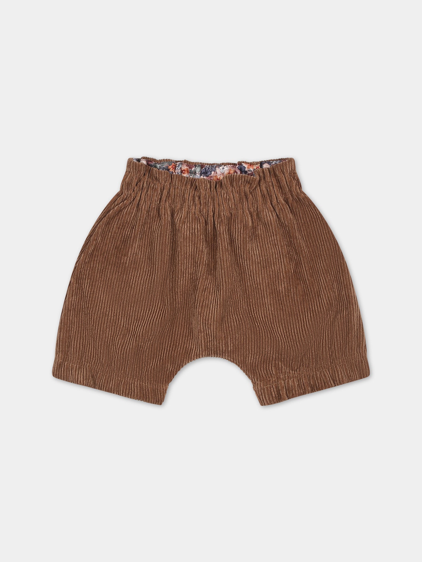 Shorts marroni per neonata,Caffe' D'orzo,ZT6009 V0092 313