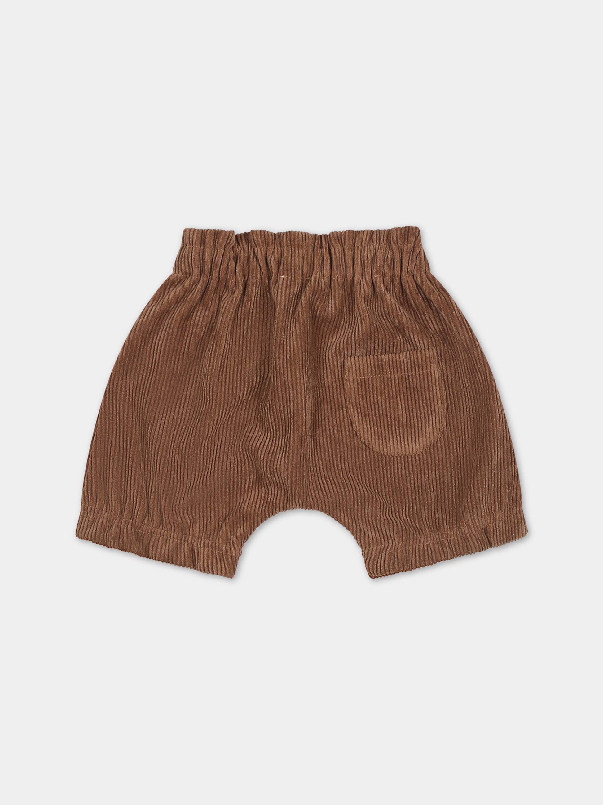 Shorts marroni per neonata,Caffe' D'orzo,ZT6009 V0092 313