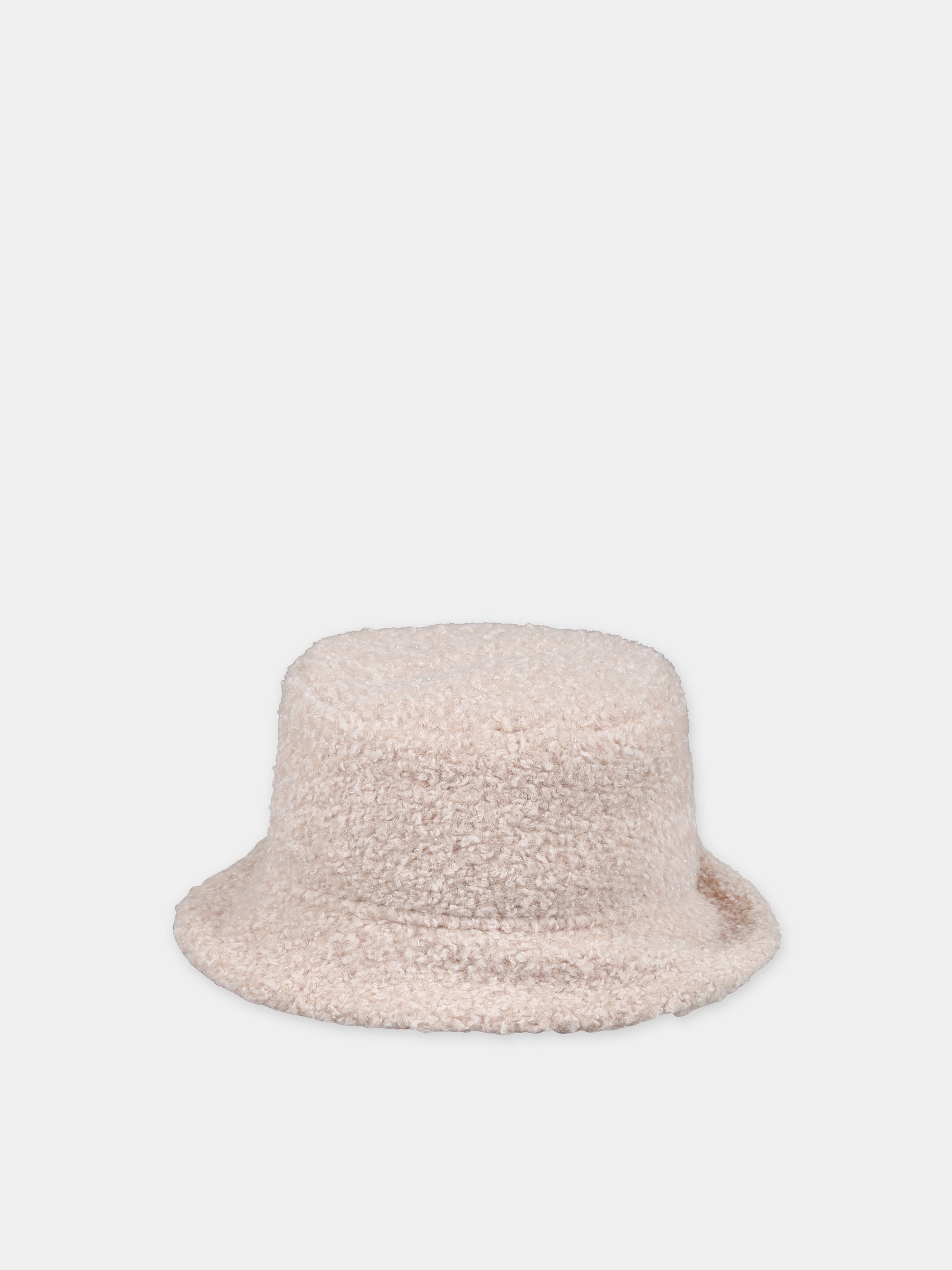 Cloche beige per bambina,Caffe' D'orzo,ZT0B17 U0092 108