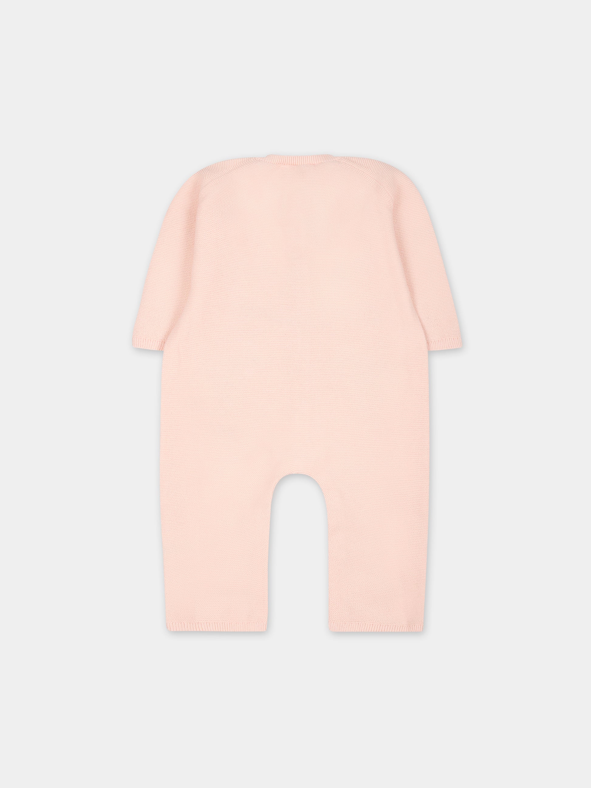 Tutina rosa per neonata con pecore,Tartine Et Chocolat,TX32000-31