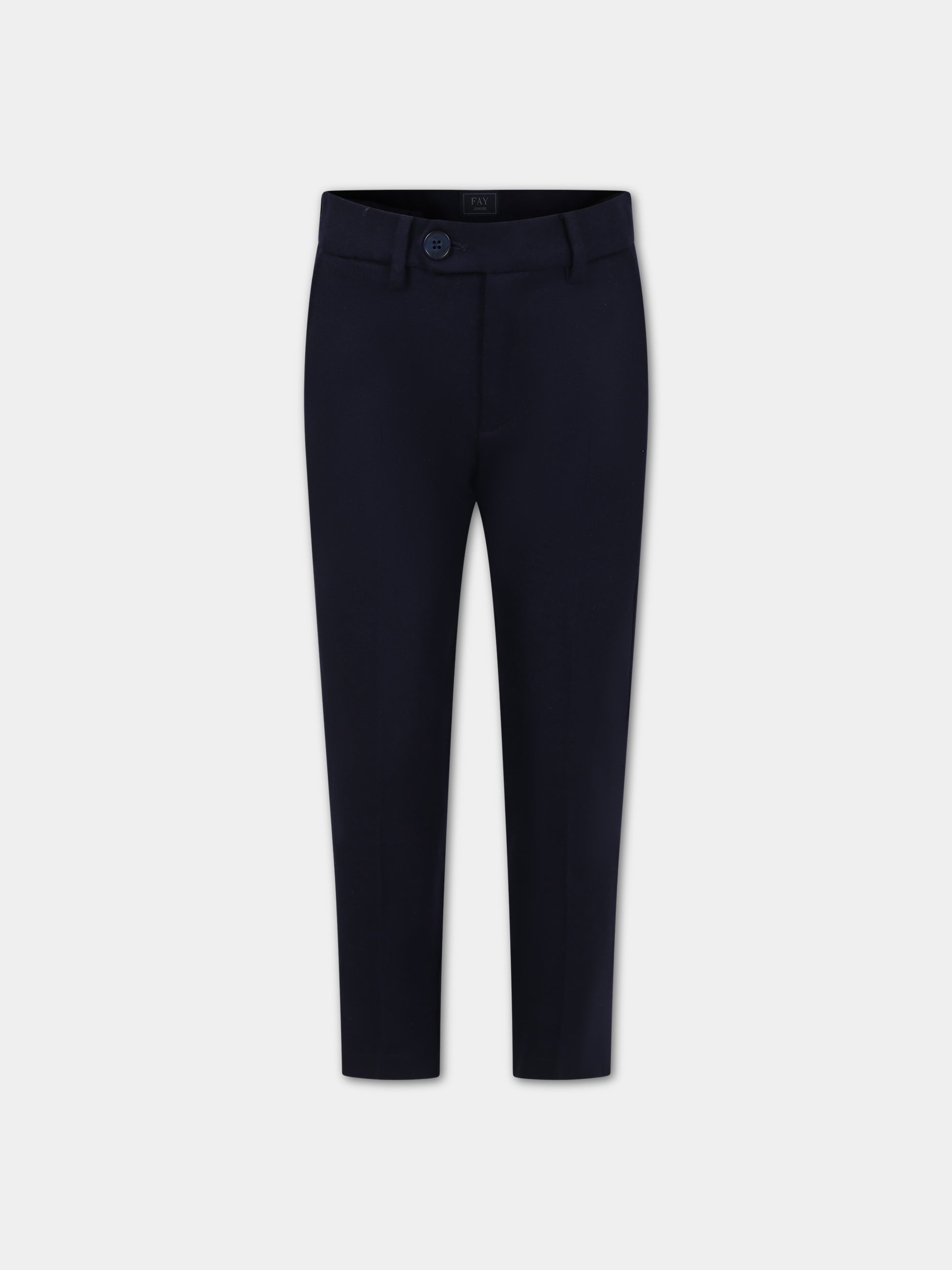 Pantaloni blu per bambino,Fay Kids,FT6P00 I0172 621
