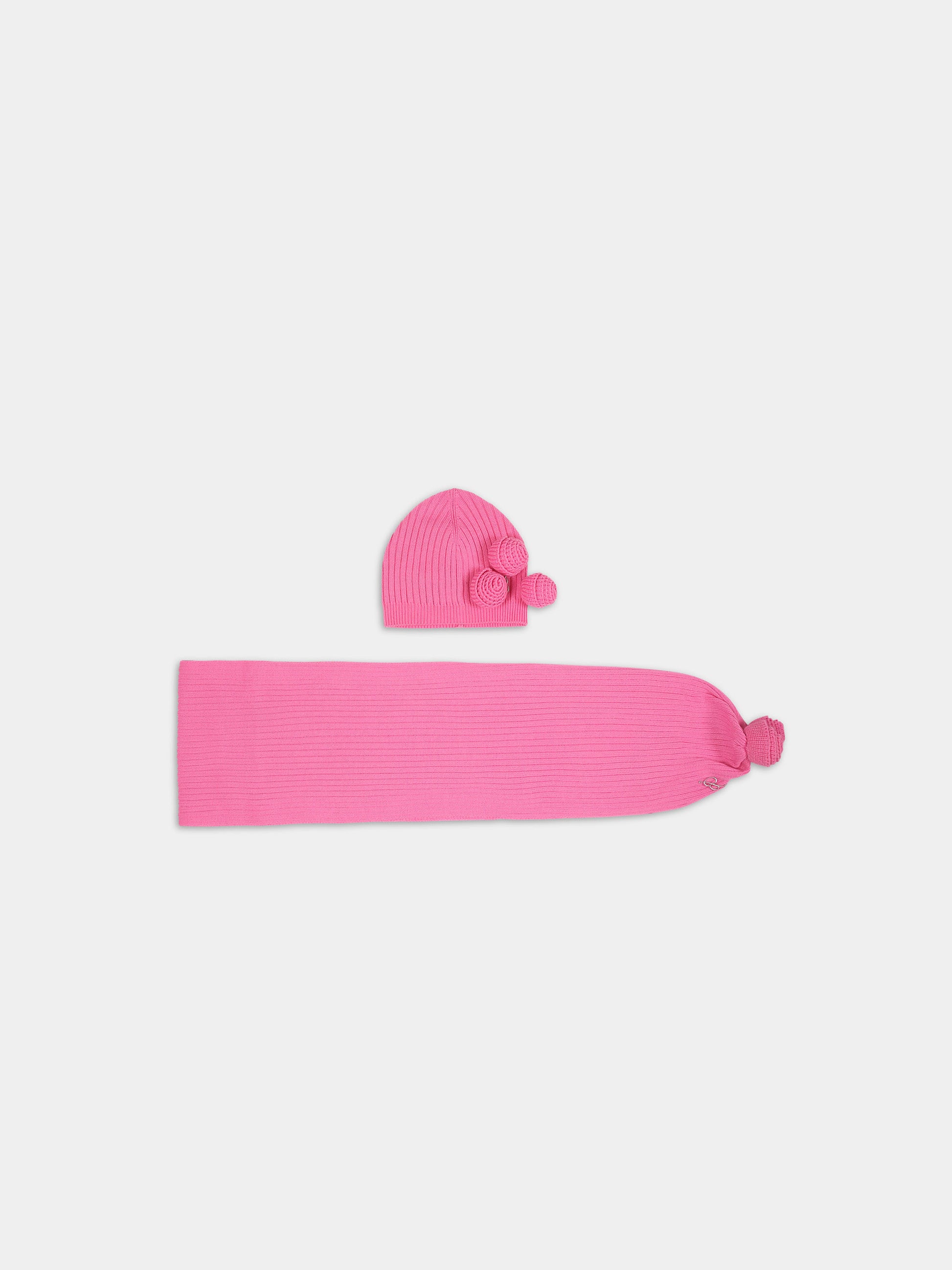 Set fucsia per bambina,Blumarine Baby,IF3182 X0517