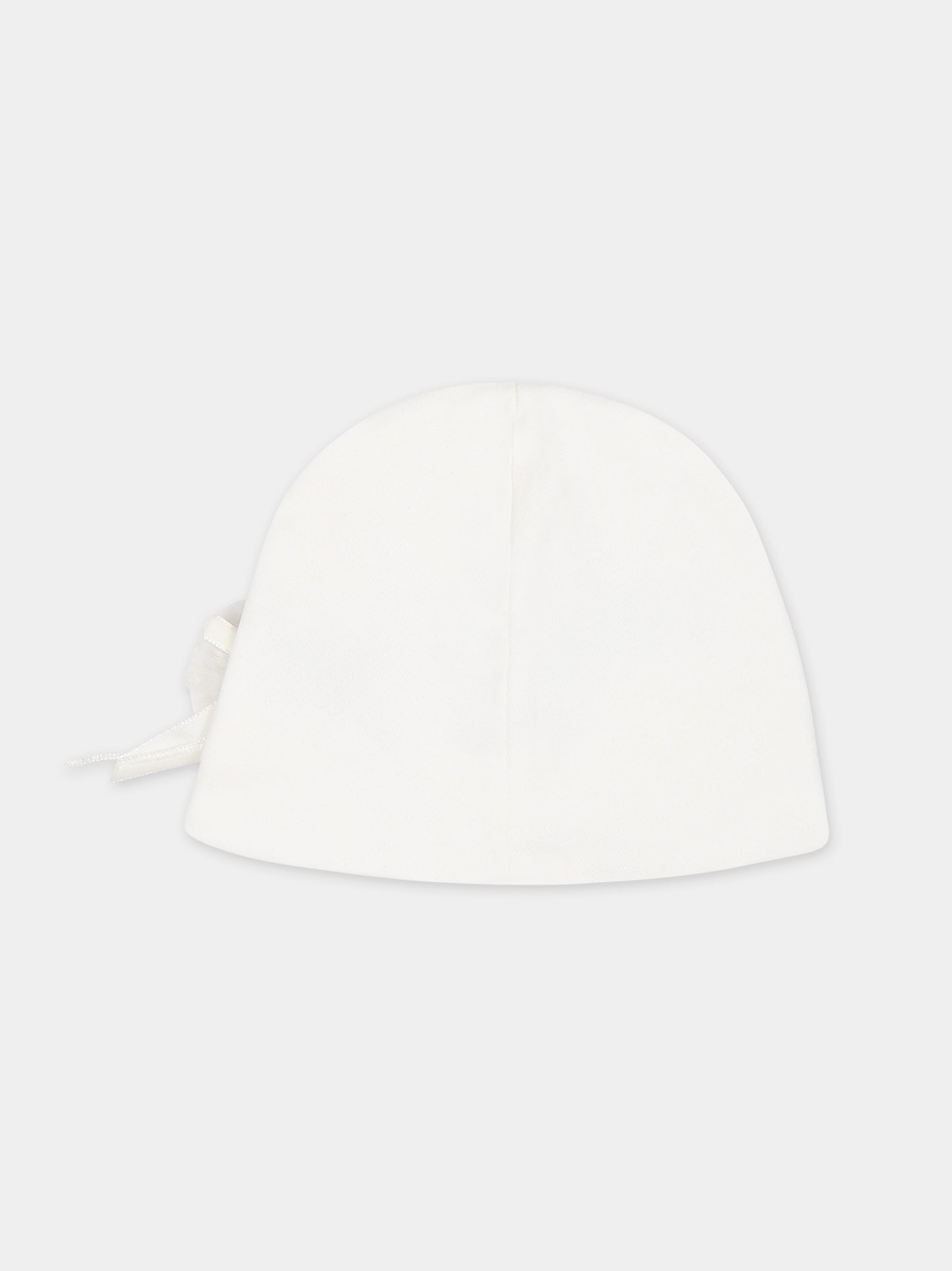 Set bianco per neonata con logo,Blumarine Baby,IF3109 10602