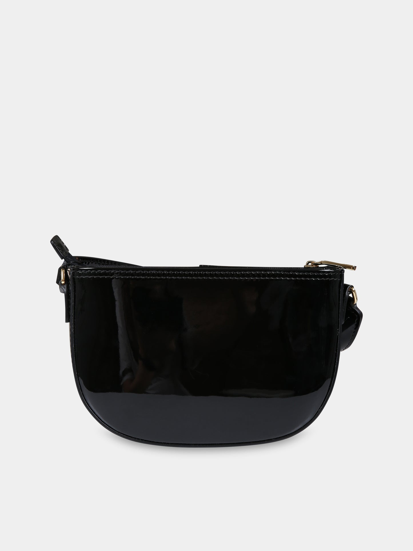 Borsa nera per bambina con logo,Dolce & Gabbana Kids,EB0242 A1471 80999