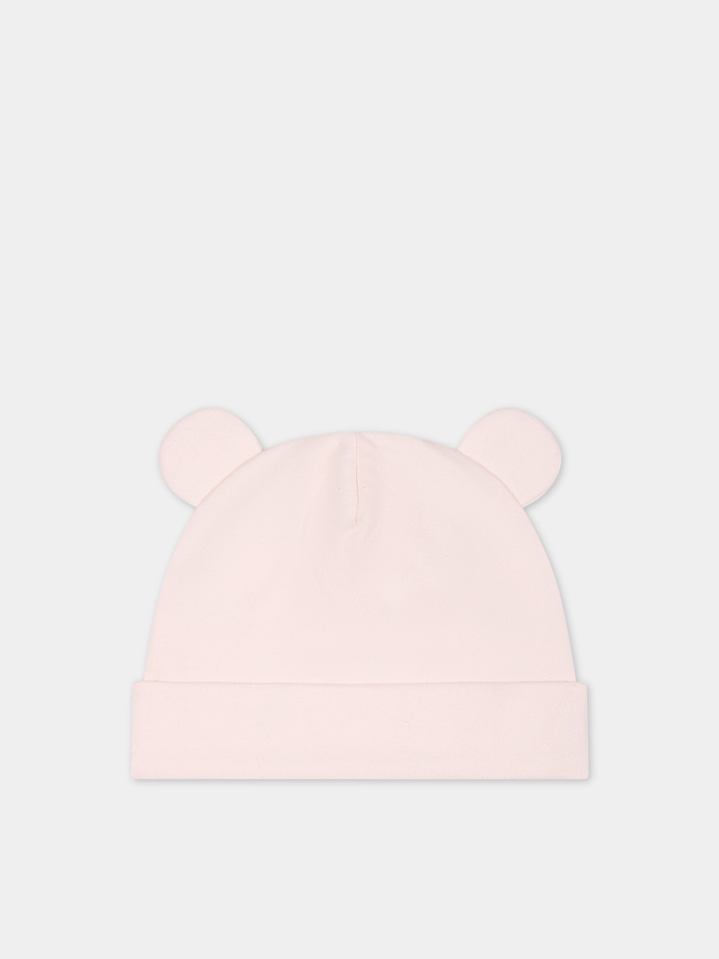 Set bianco per neonata con logo,Monnalisa,35B505 2004 0192