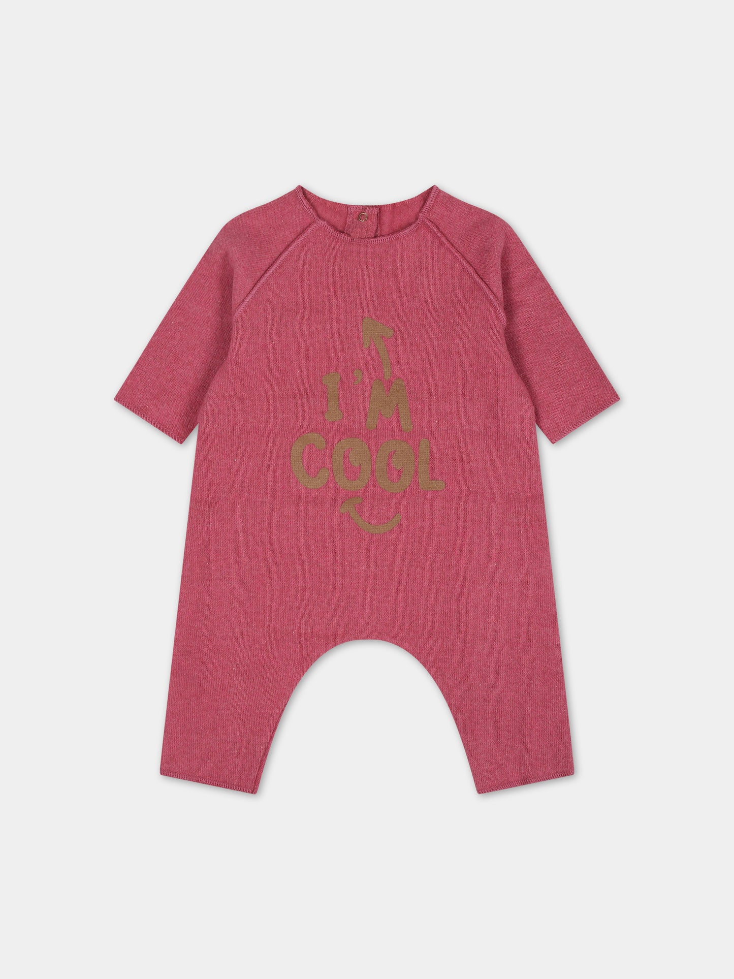 Tutina fucsia per neonata con scritta,Zhoe & Tobiah,K9 BLUSSTBI