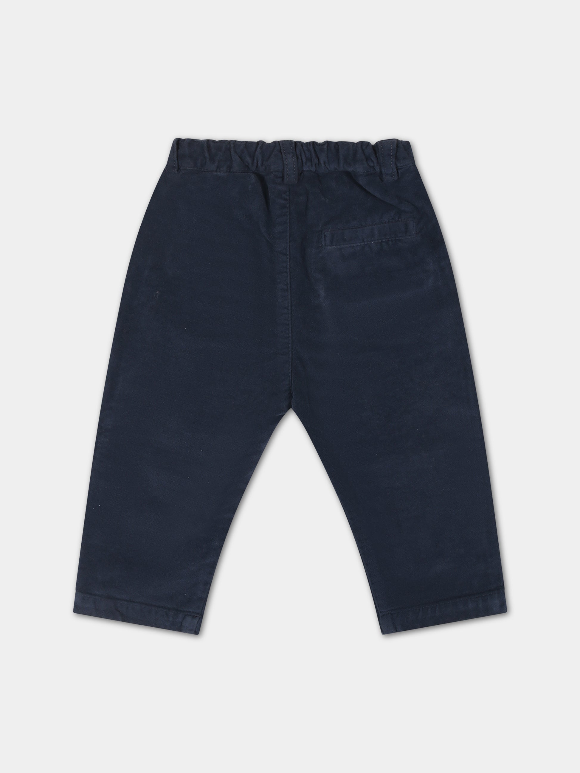Pantaloni blu per neonato,Zhoe & Tobiah,PJS18 11 BB