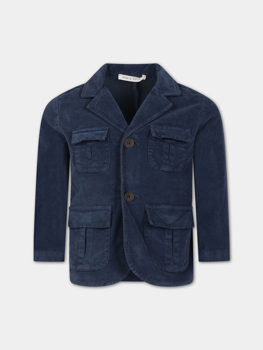 Giacca blu per bambino,Zhoe & Tobiah,PJS14 11