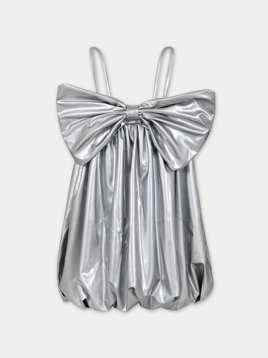 Vestito argento per bambina,Caroline Bosmans,AW23 4030 43 9999