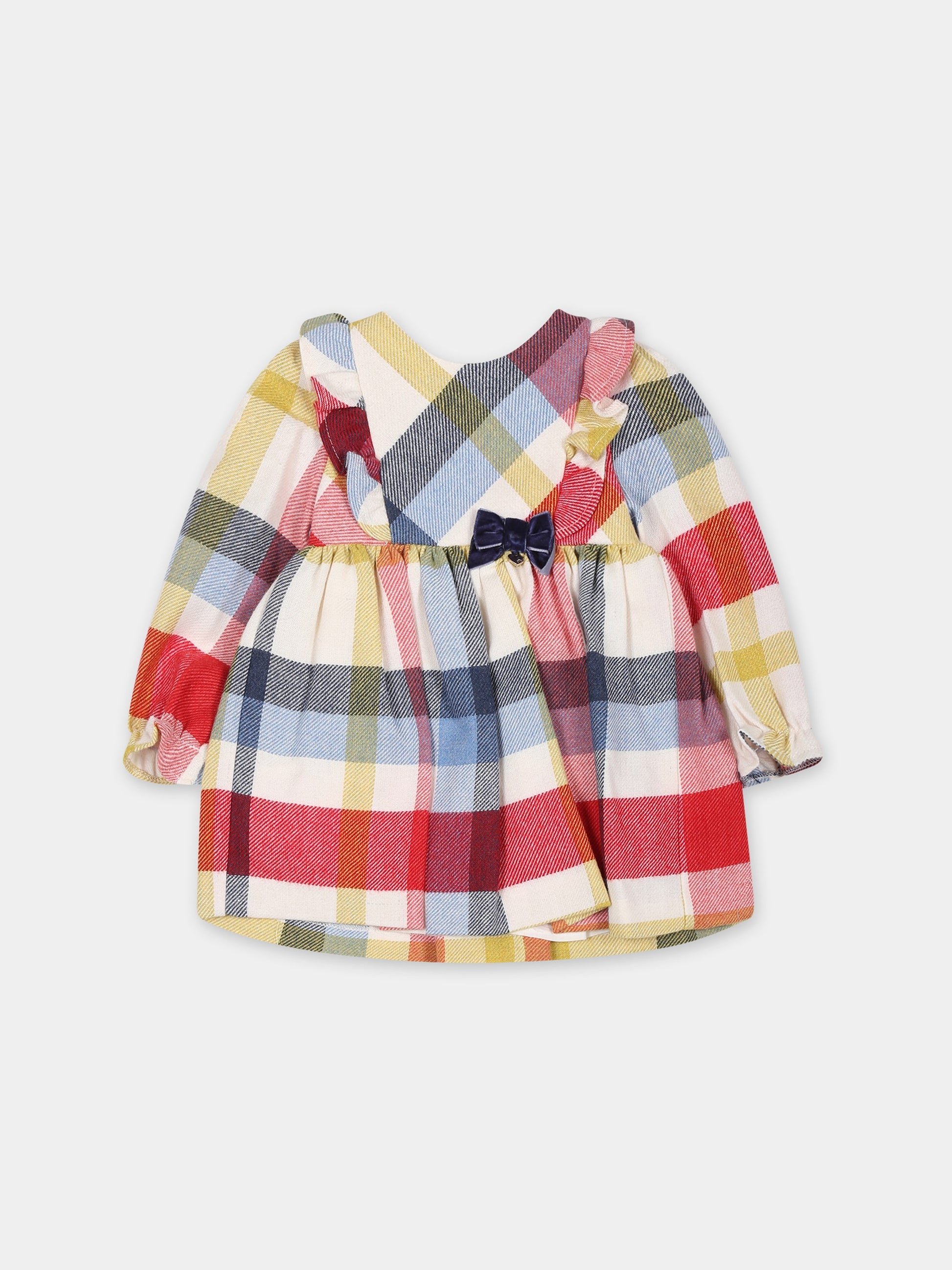 Vestito avorio per neonata con fiocco,Mayoral,2983 052