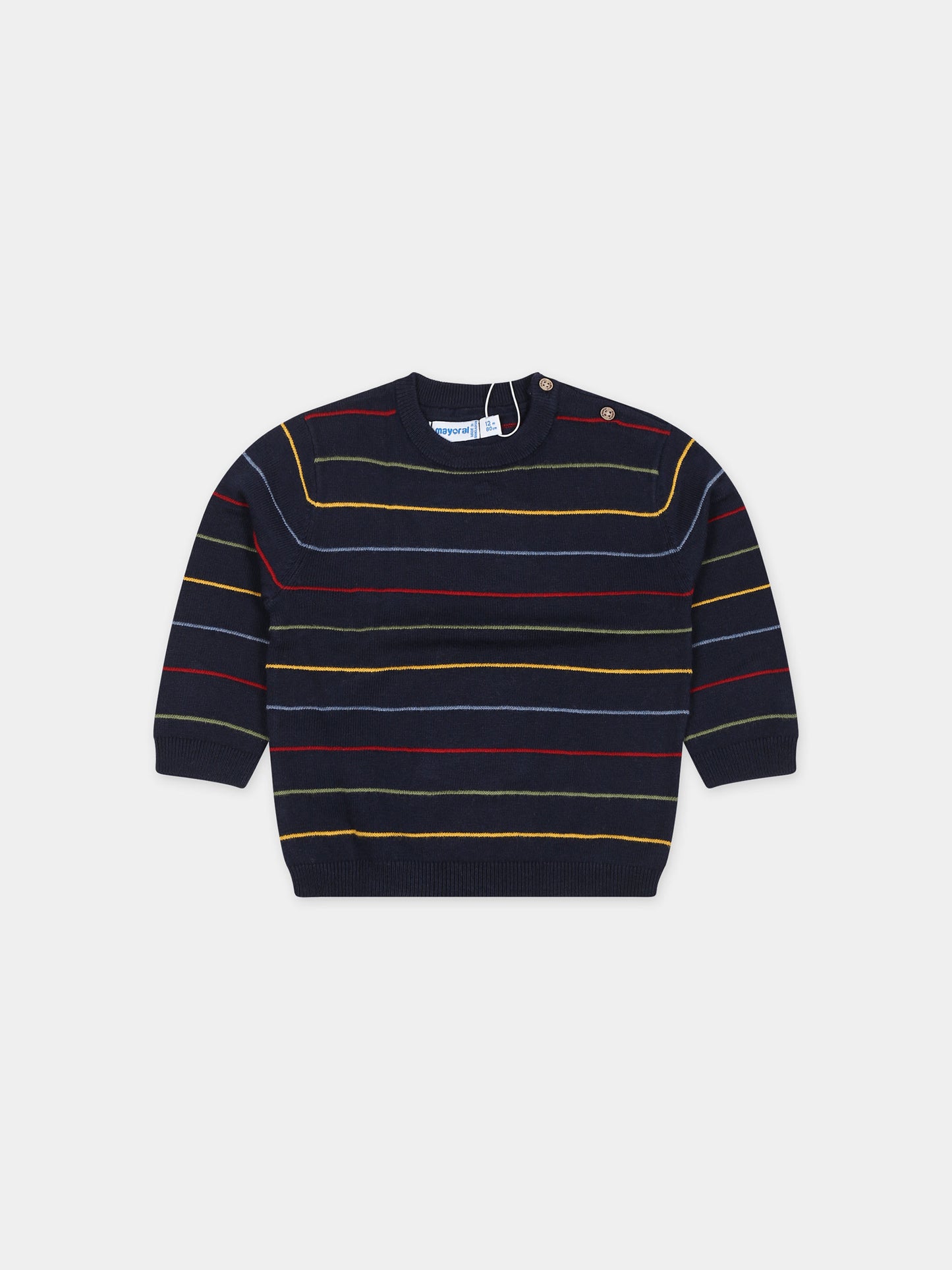 Maglione blu per neonato,Mayoral,2321 081