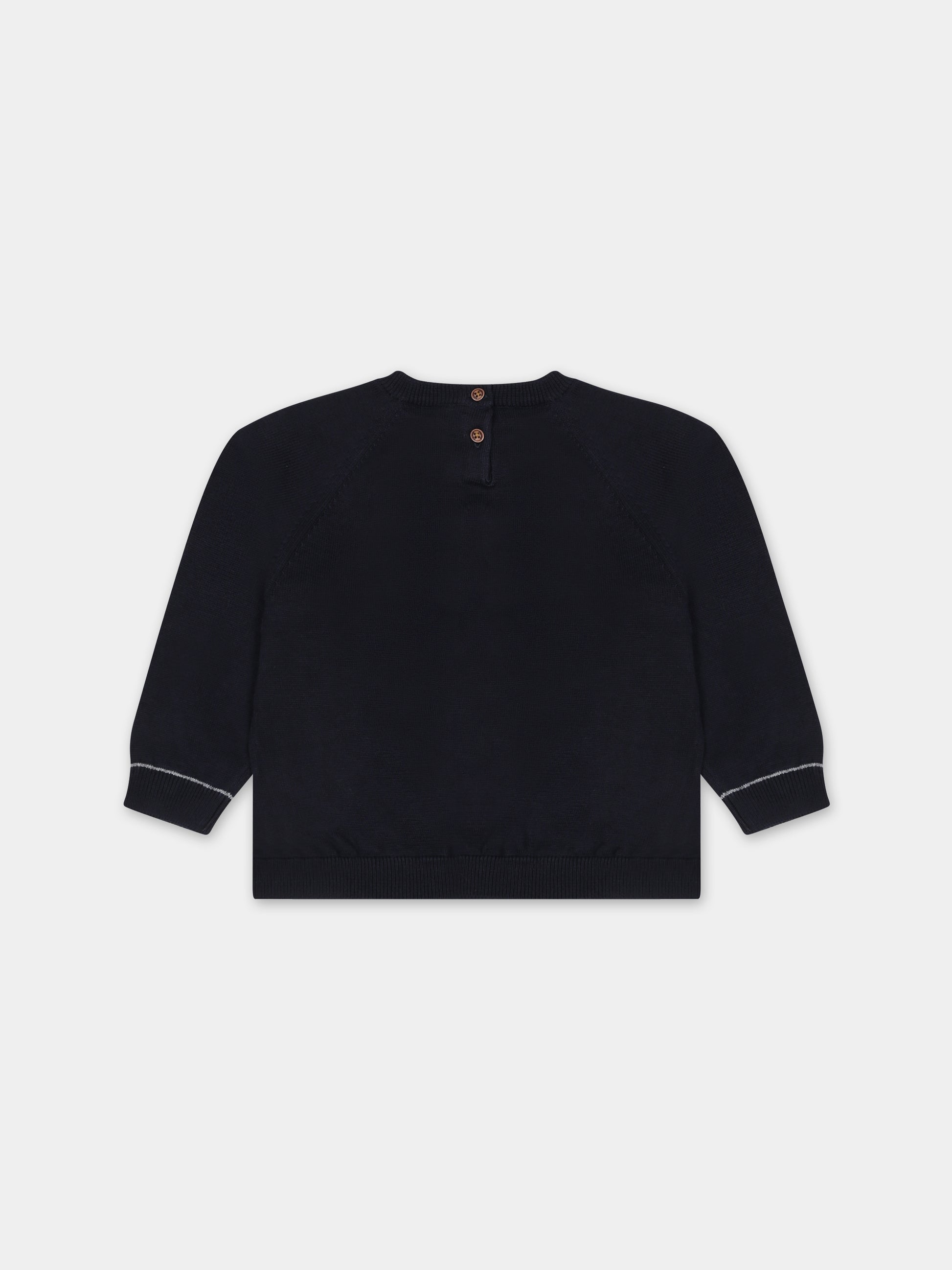 Maglione blu per neonato,Mayoral,309 033