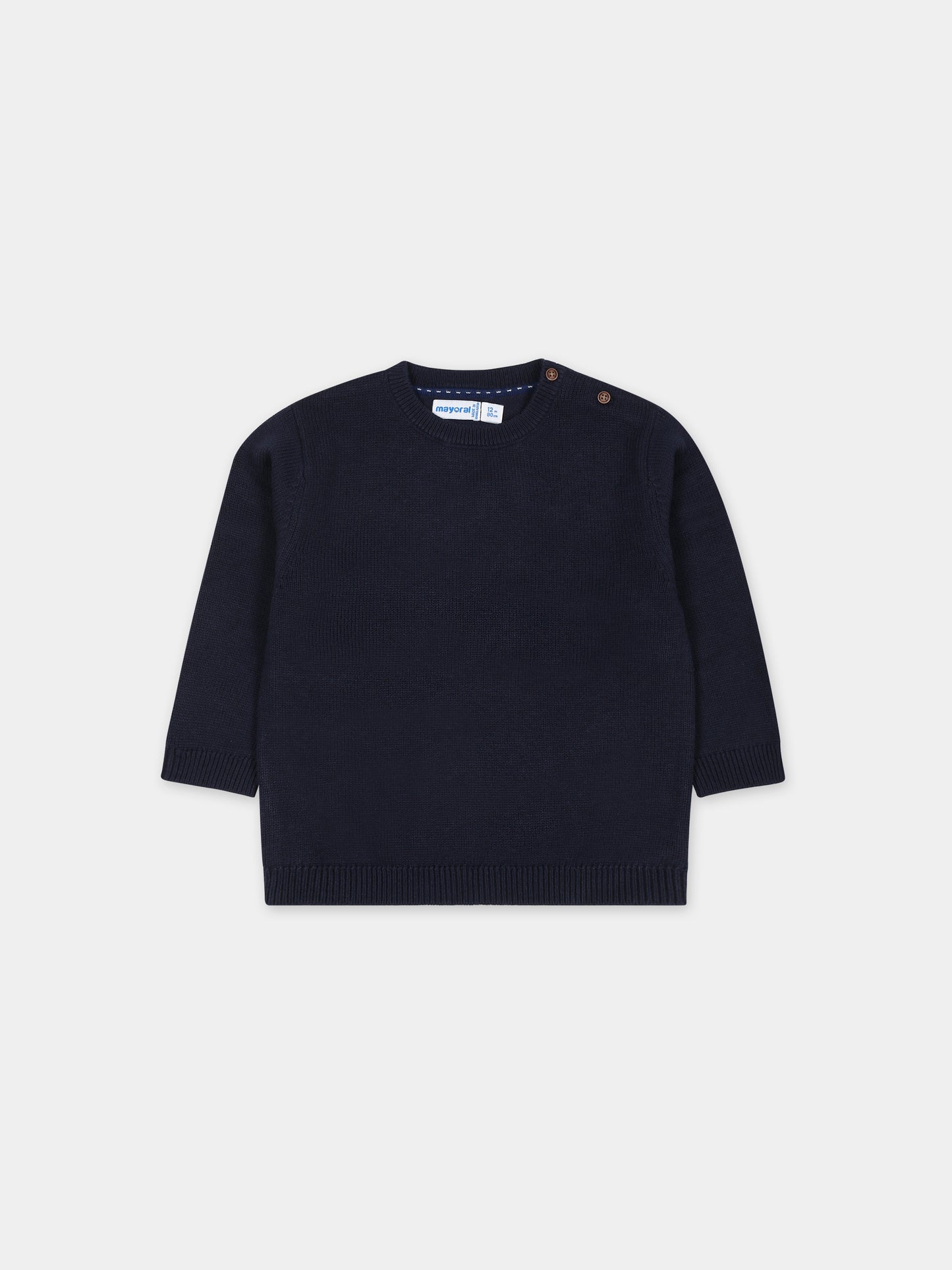 Maglione blu per neonato,Mayoral,351 041