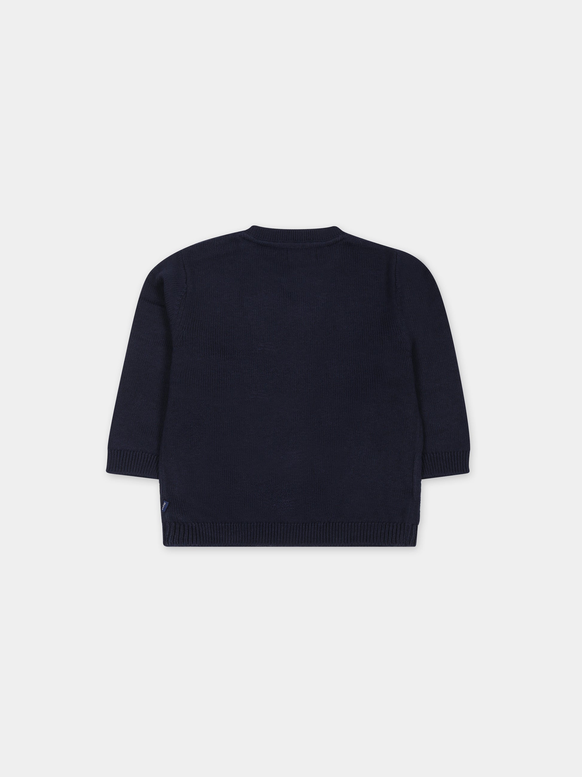 Maglione blu per neonato,Mayoral,351 041