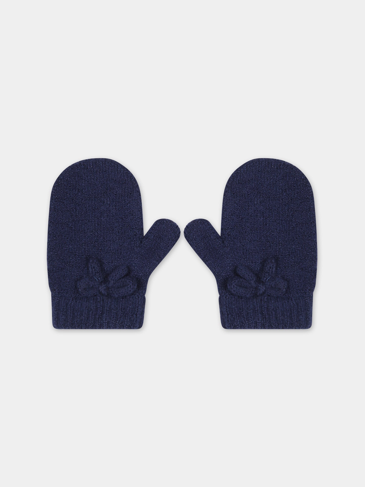 Set blu per neonata con motivo jacquard,Mayoral,10536 086