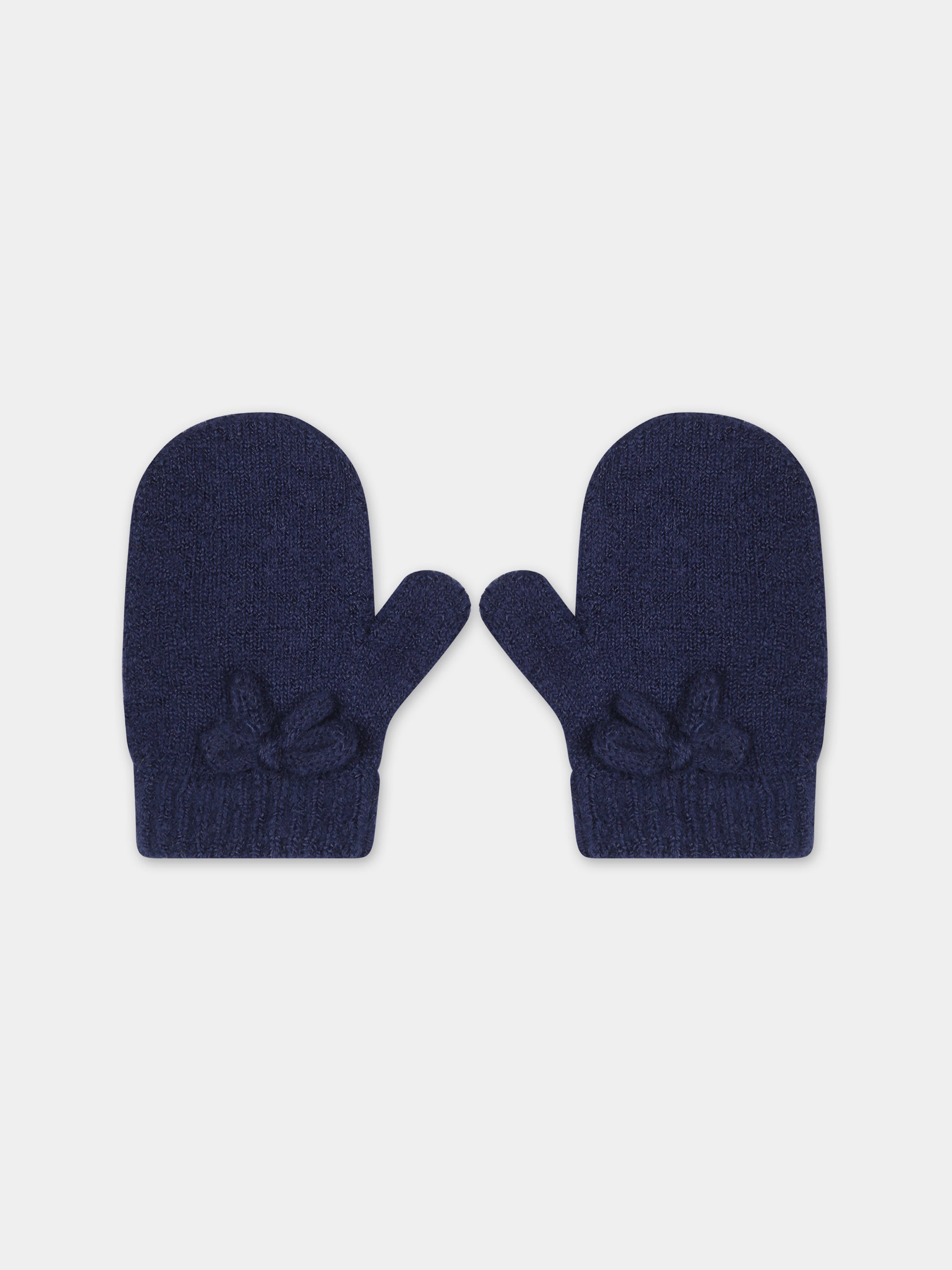 Set blu per neonata con motivo jacquard,Mayoral,10536 086