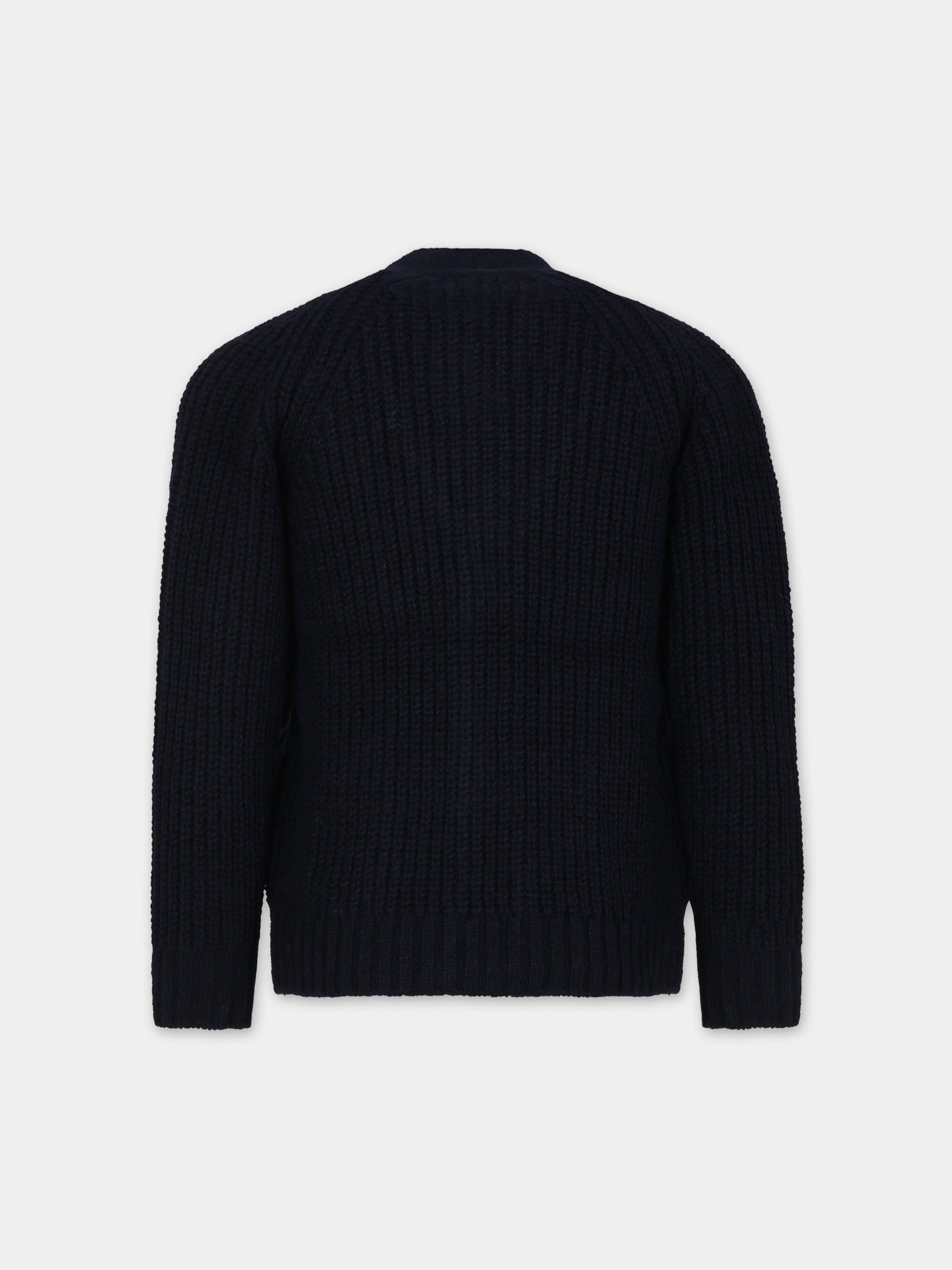 Cardigan blu per bambino,Mayoral,4331 093