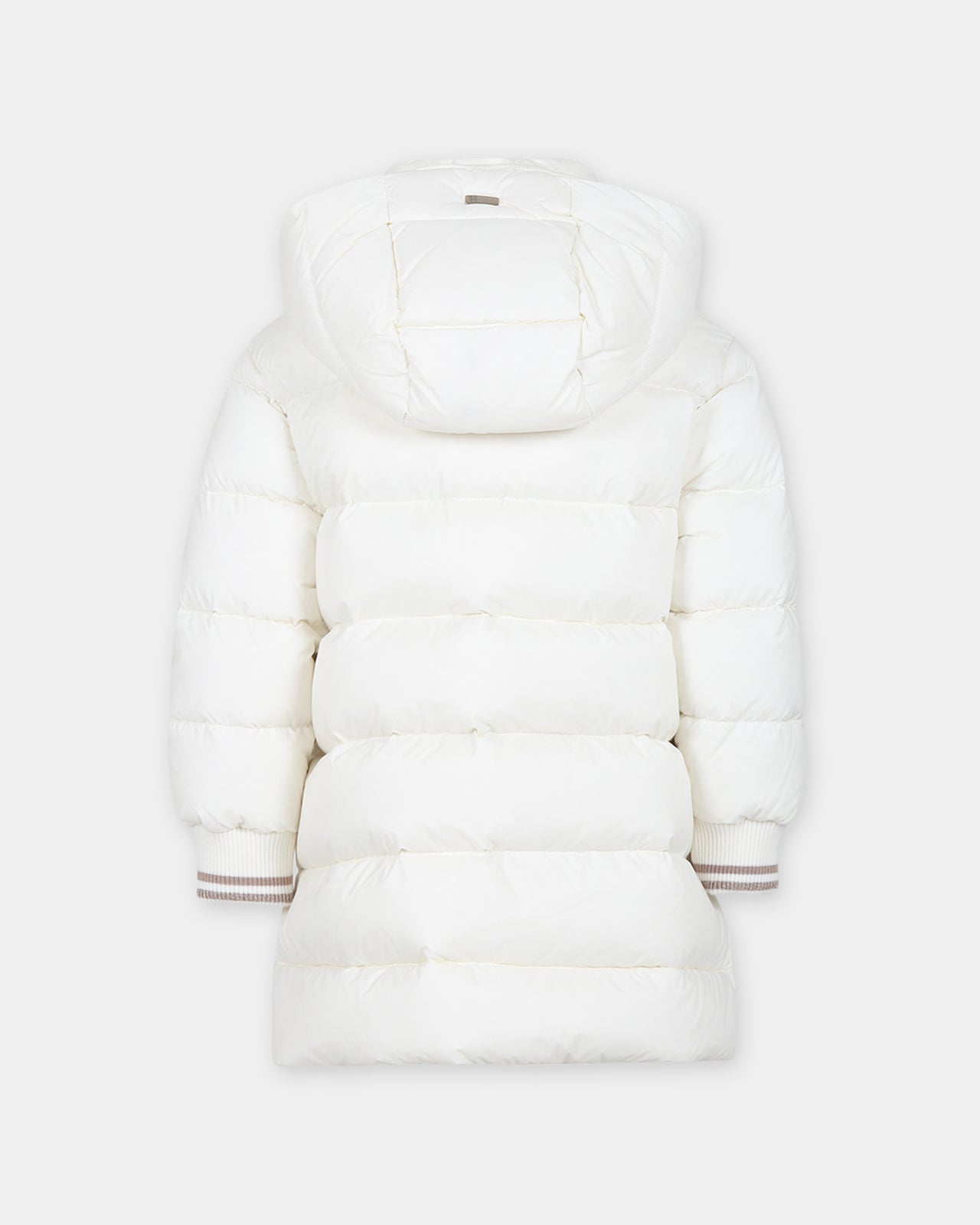 Piumino bianco per bambina con logo,Herno Kids,PI000160G 19288 1000