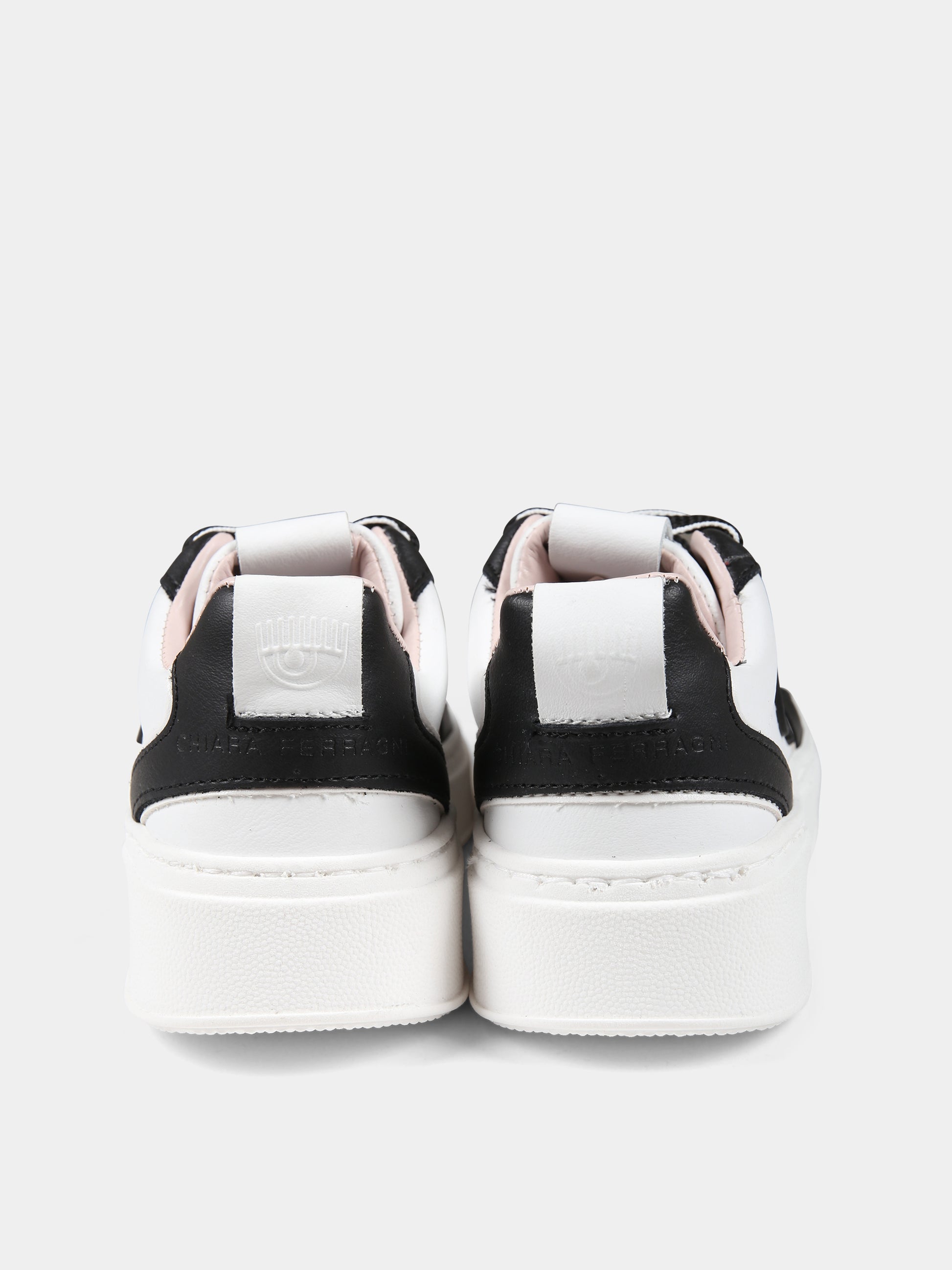Sneakers bianche per bambina con eyestar,Chiara Ferragni Collection,CFB250 034 K