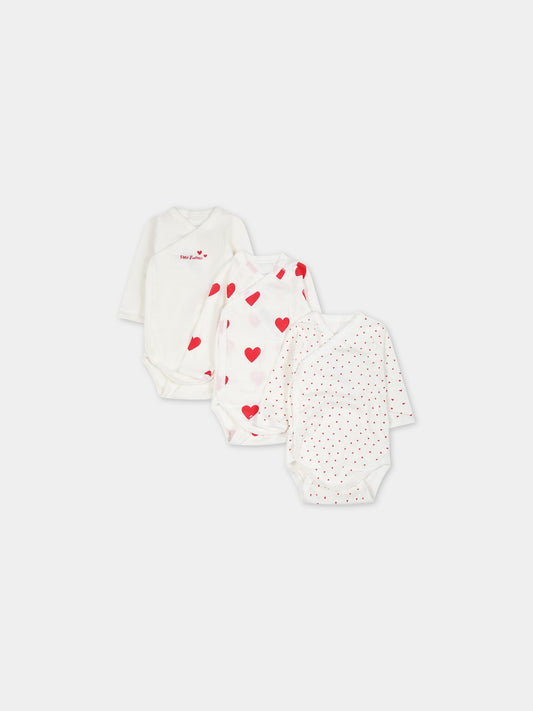 Set bianco per neonata,Petit Bateau,A00AZ 00