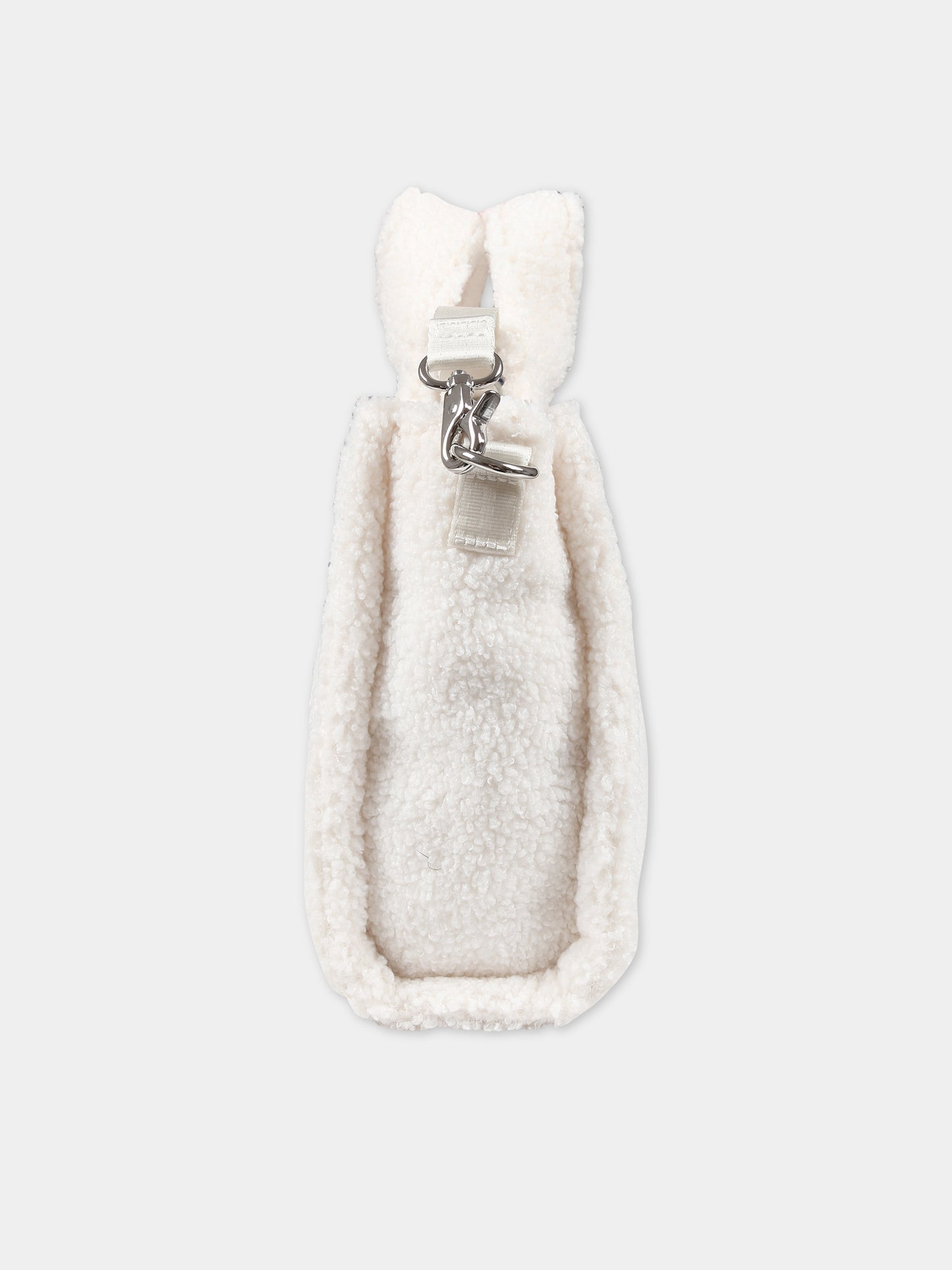 Borsa avorio per bambina con logo,Calvin Klein Kids,23WMCKIU0IU00355 YBI