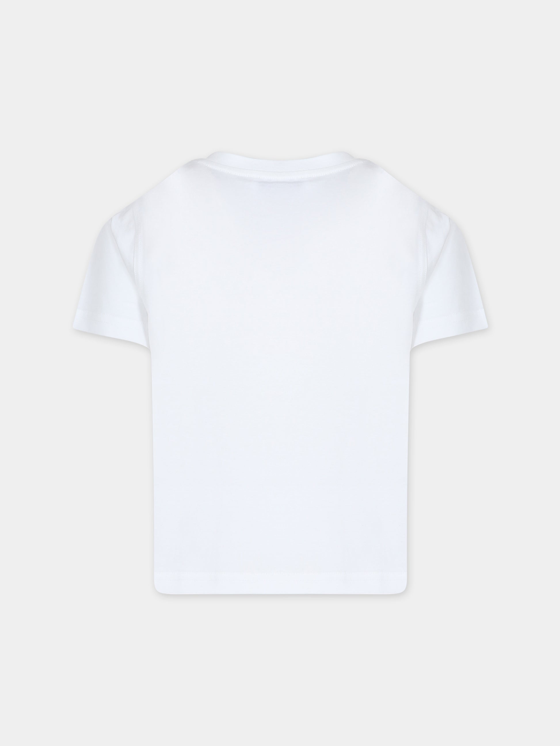 T-shirt a manica corta per bambina con patch logo,Burberry Kids,8069422