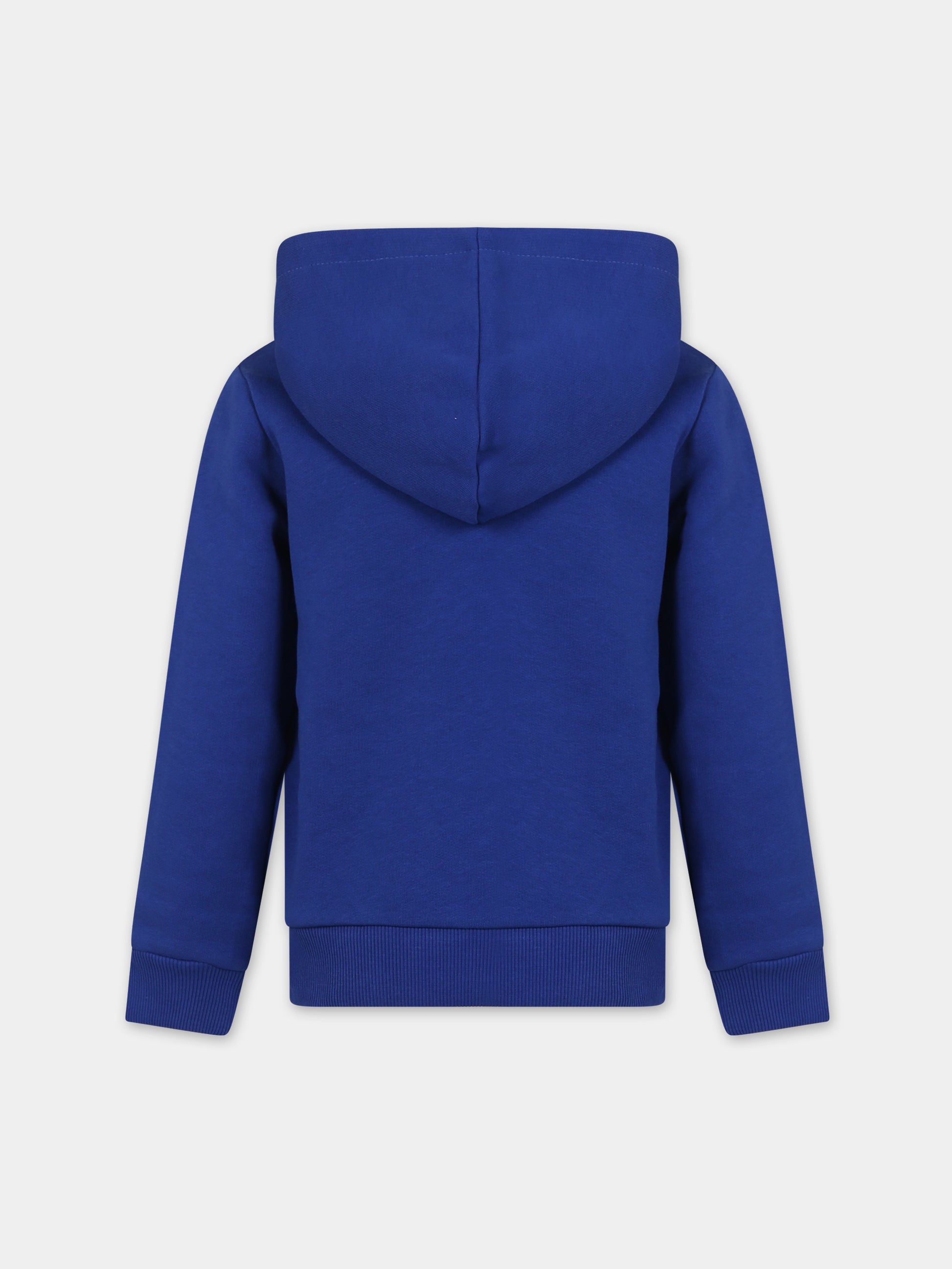 Felpa blu per bambino con stampa Batman,Lanvin Petite,N30084 841