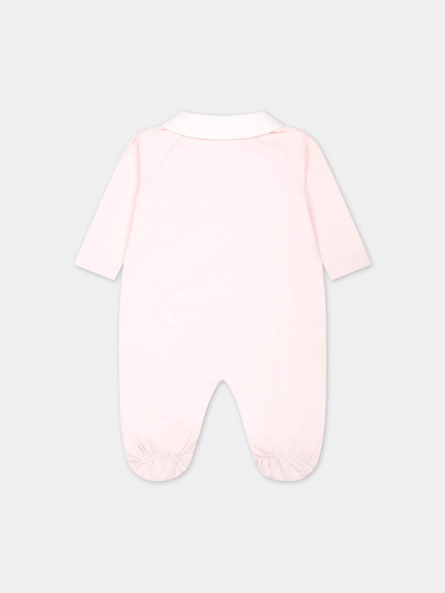 Set rosa con logo per neonata,Fendi Kids,BUK110 ST8 F0C11