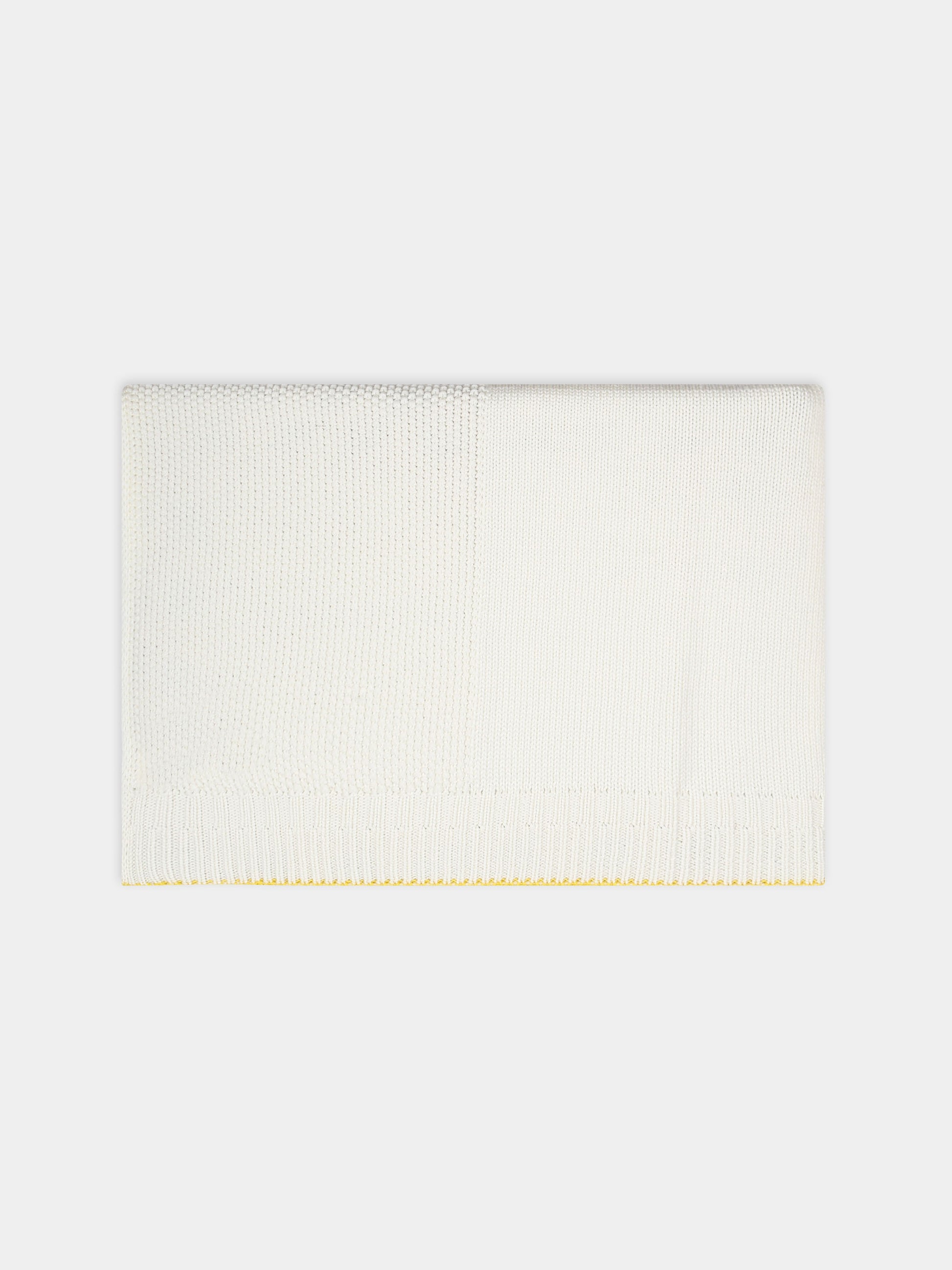 Coperta avorio per neonati con logo,Gensami,COP01-B