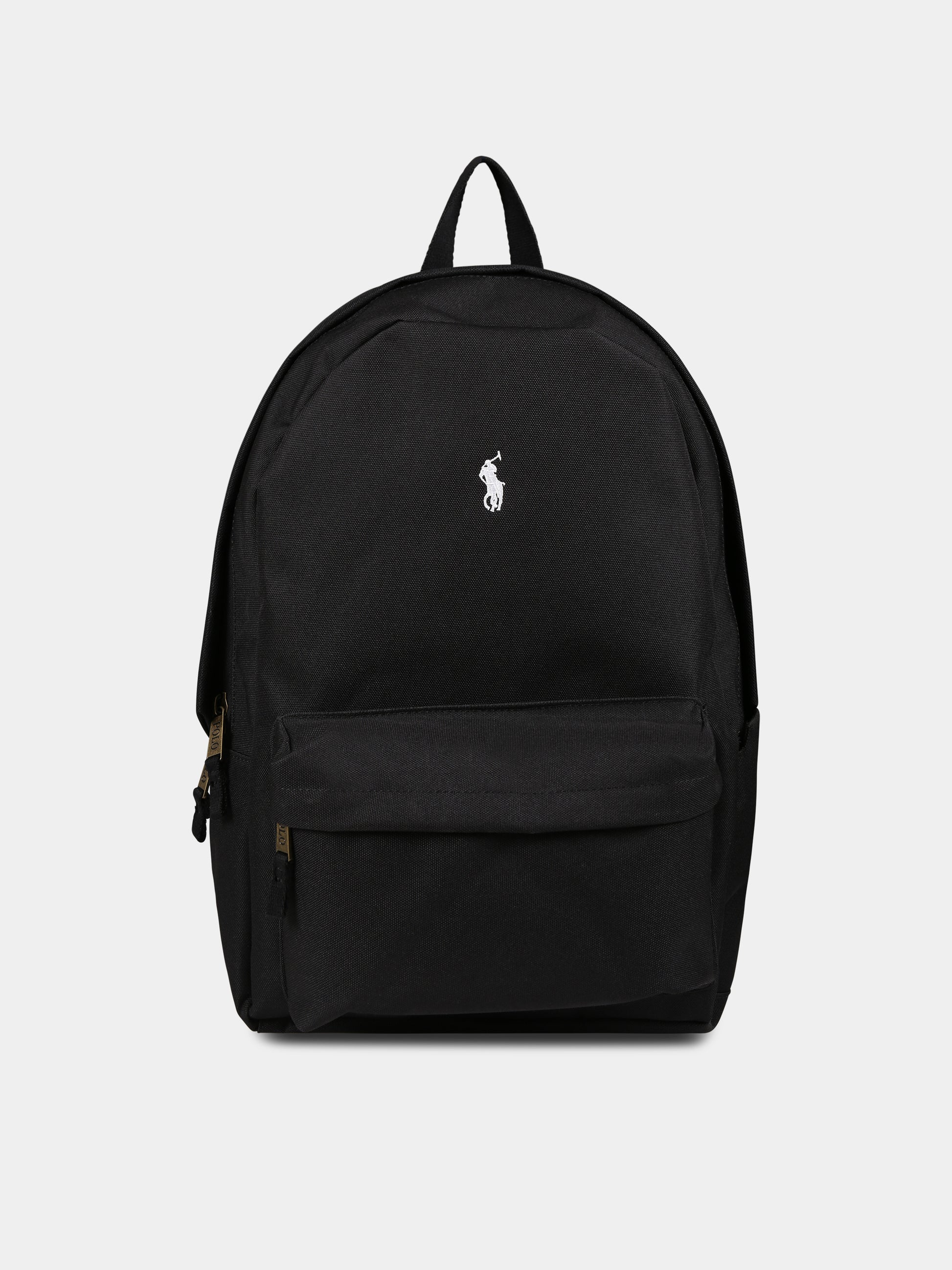 Zaino nero per bambini,Ralph Lauren Kids,23WMRL9AR047 G9O