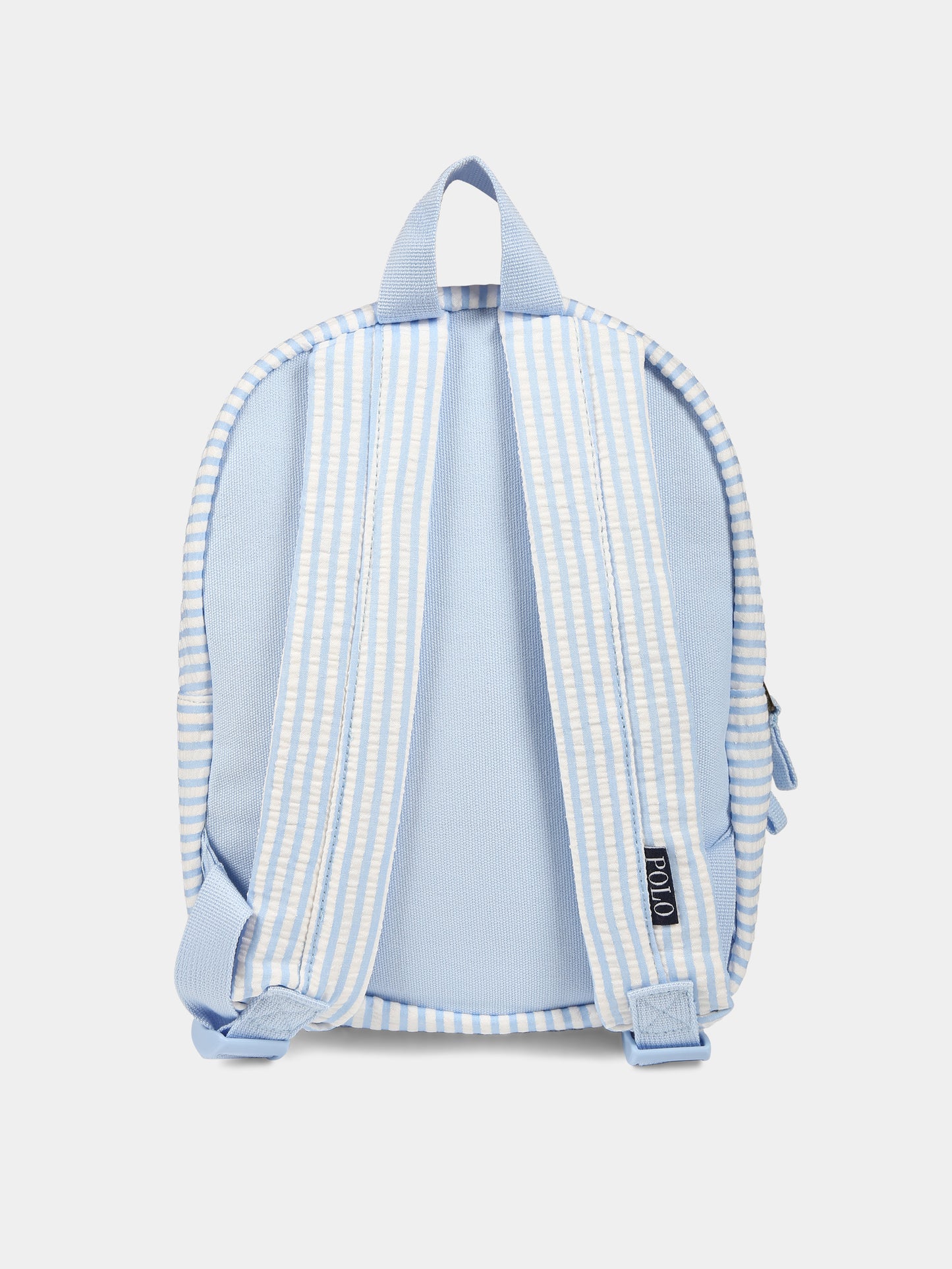 Zaino azzurro per bambino,Ralph Lauren Kids,23WMRL7AR068 W2O