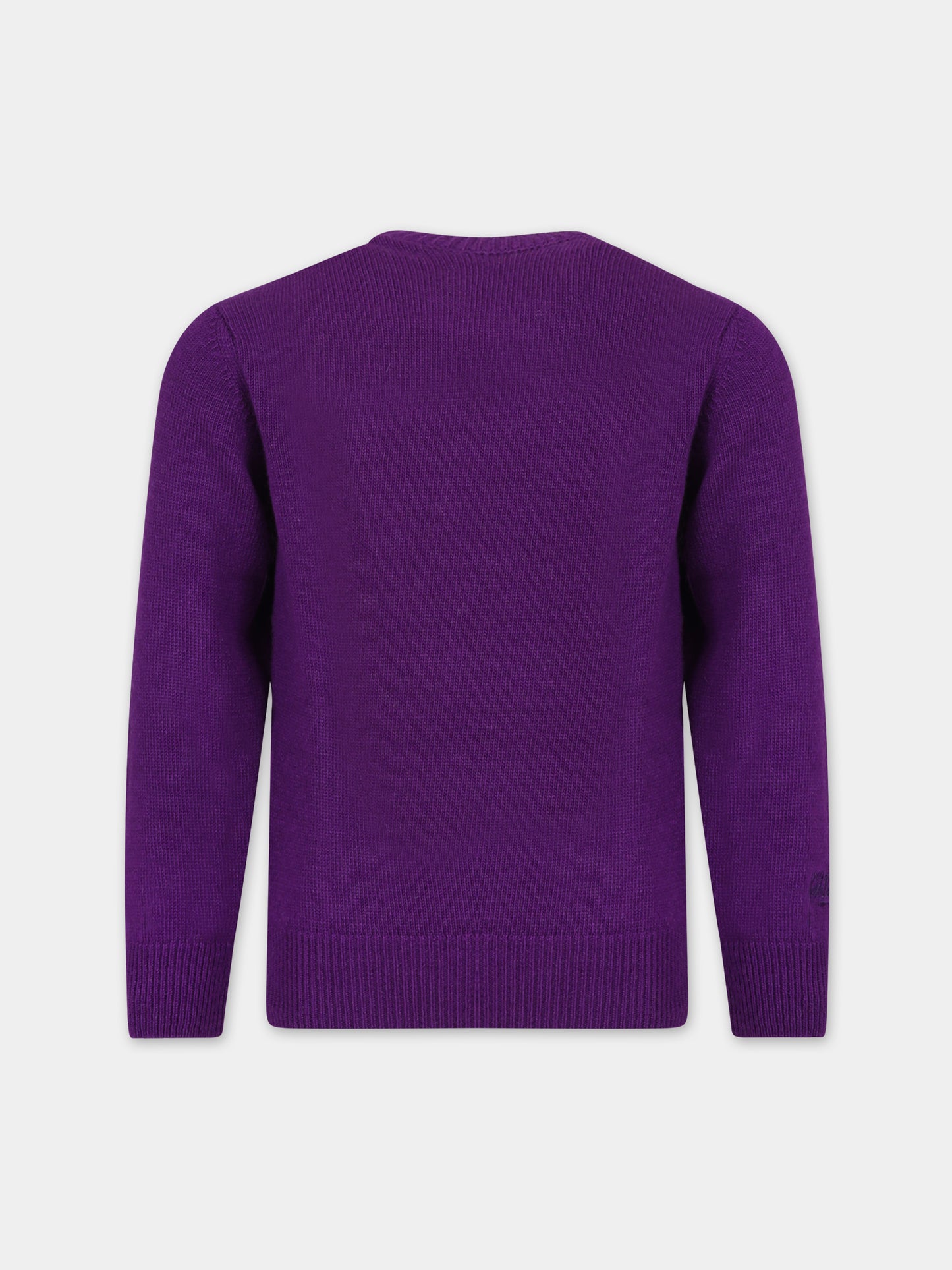 Maglione viola per bambina con Lisa Simpson,Mc2 Saint Barth,PRINCESS LISA PERFECT 26I