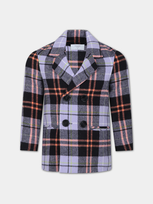 Giacca viola per bambina,Paade Mode,234201212