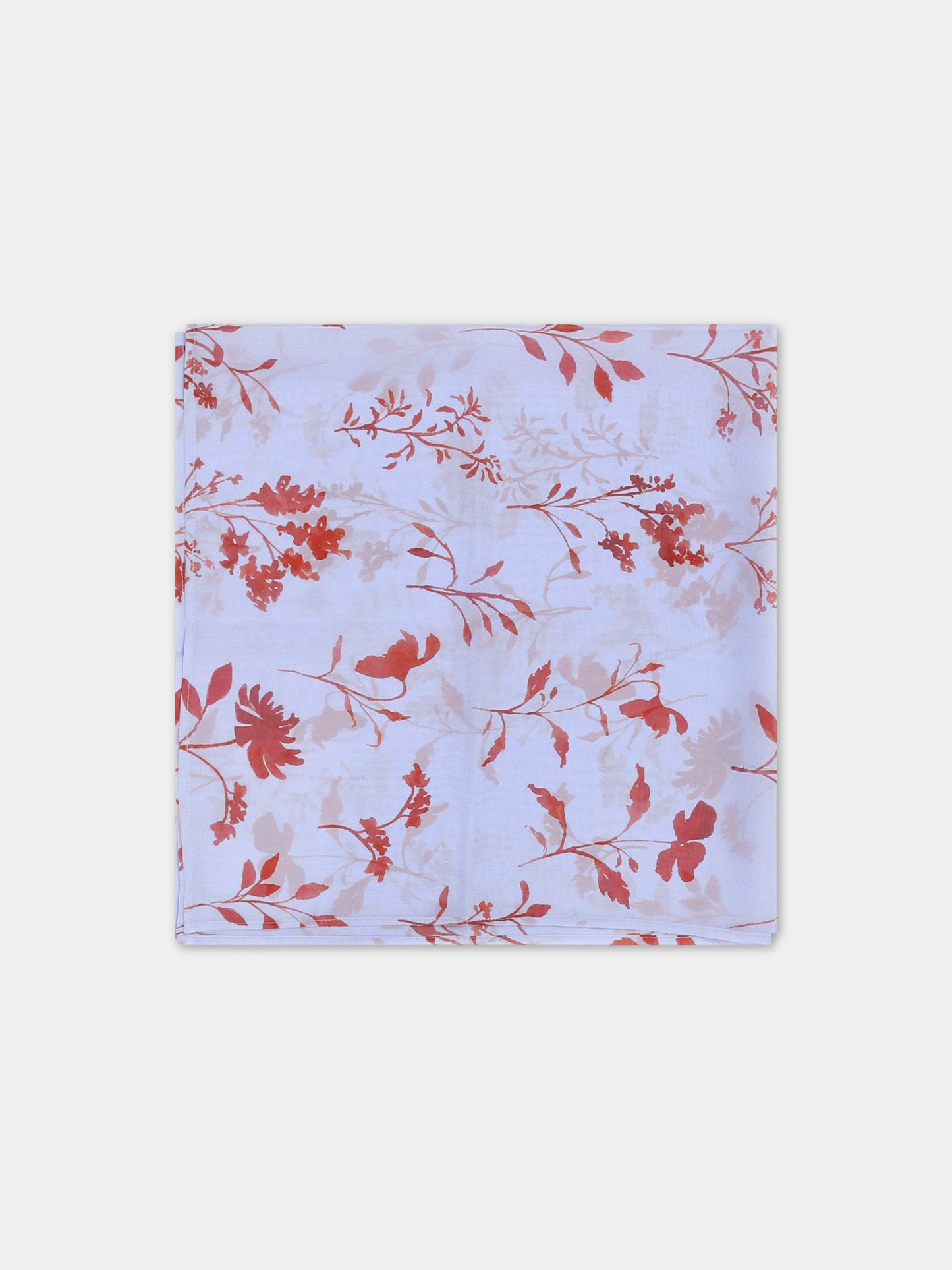 Sciarpa viola per bambina con stampa floreale,Paade Mode,234227626