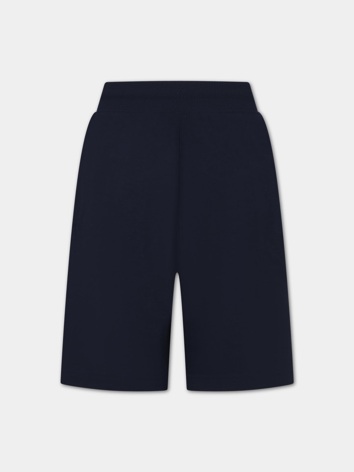 Shorts blu per bambino con logo,Converse,969002 695