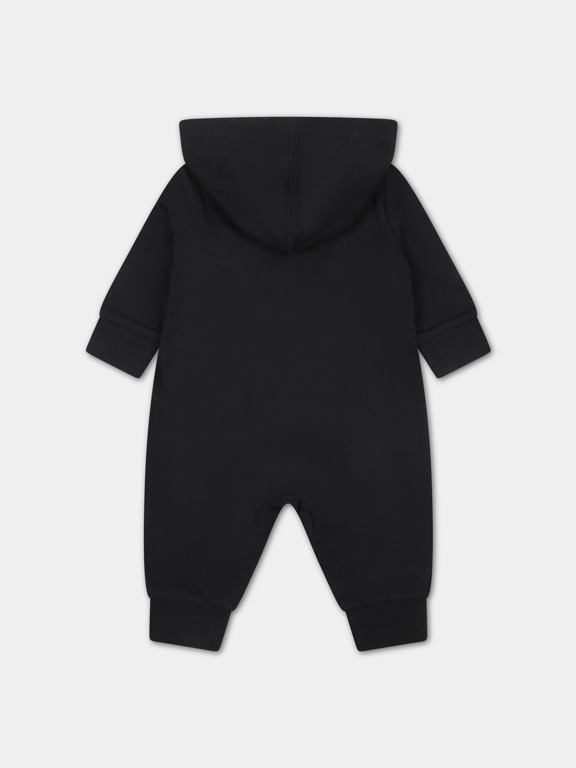 Tutina nera per neonato con iconico Jumpman,Jordan,55A594 023