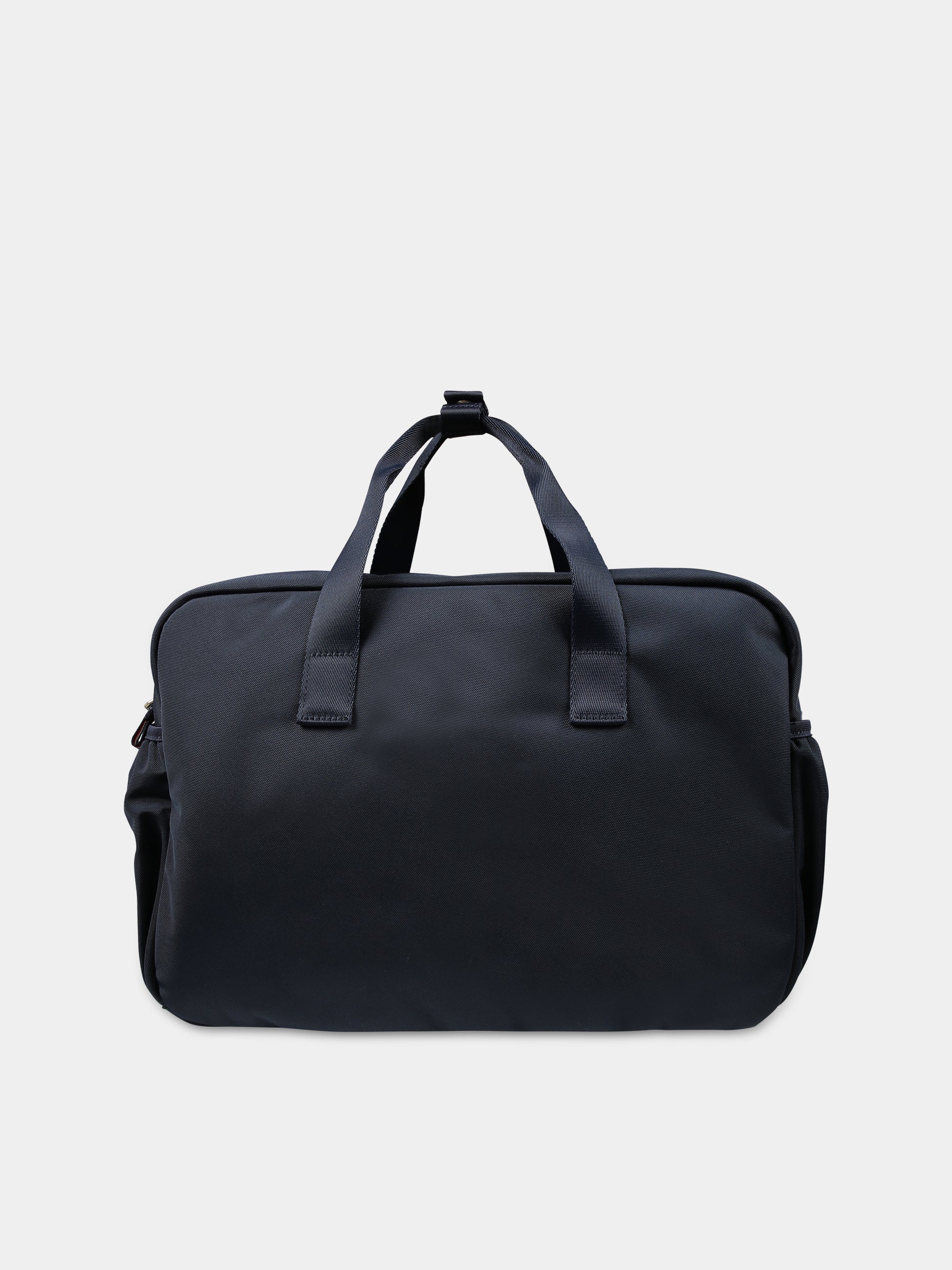 Borsa mamma blu per neonati con logo,Tommy Hilfiger Junior,23FMTAAU0AU01841 DW6
