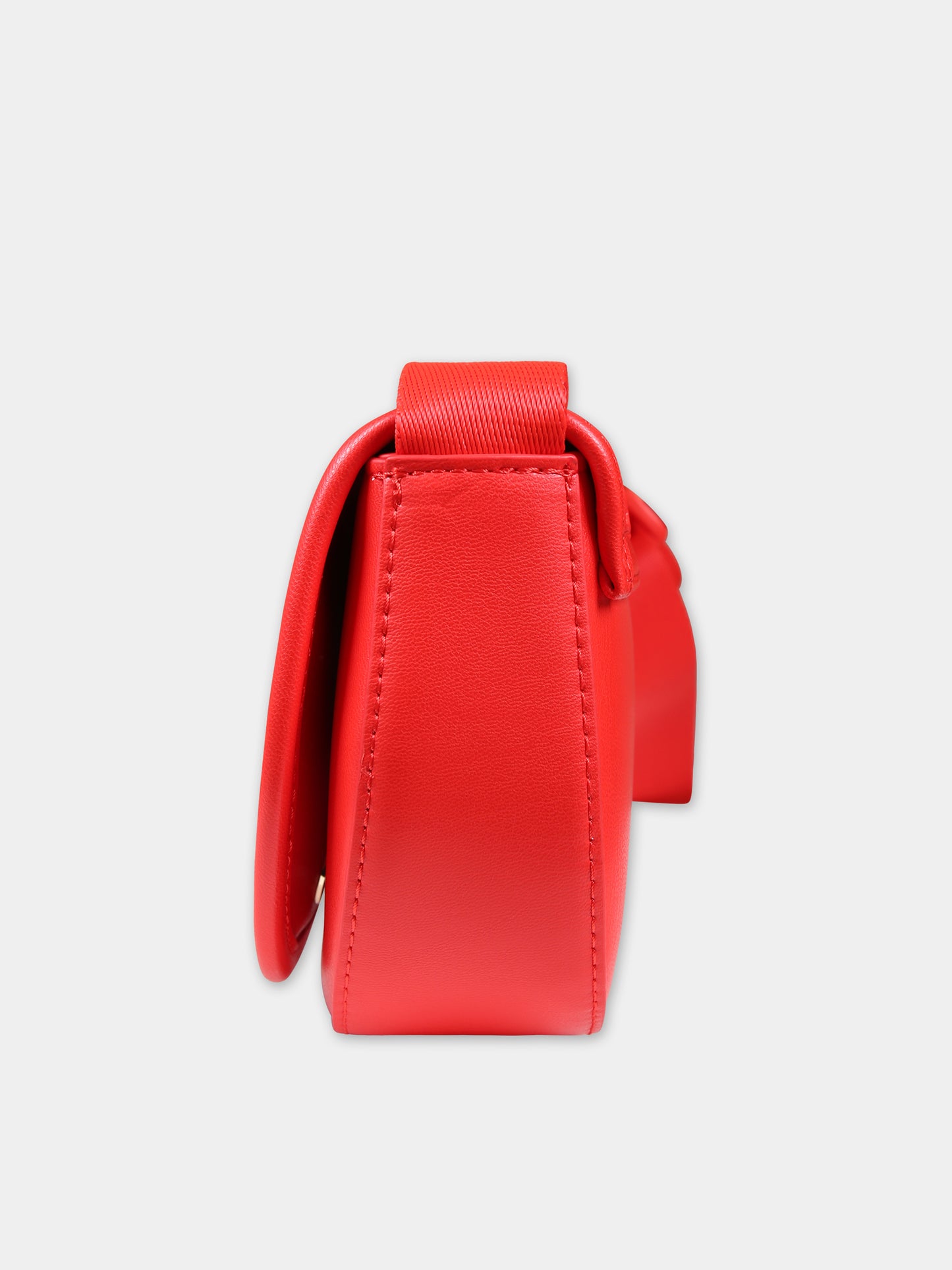 Borsa rossa per bambina con logo all-over,Tommy Hilfiger Junior,23FMTAAW0AW15809 XND