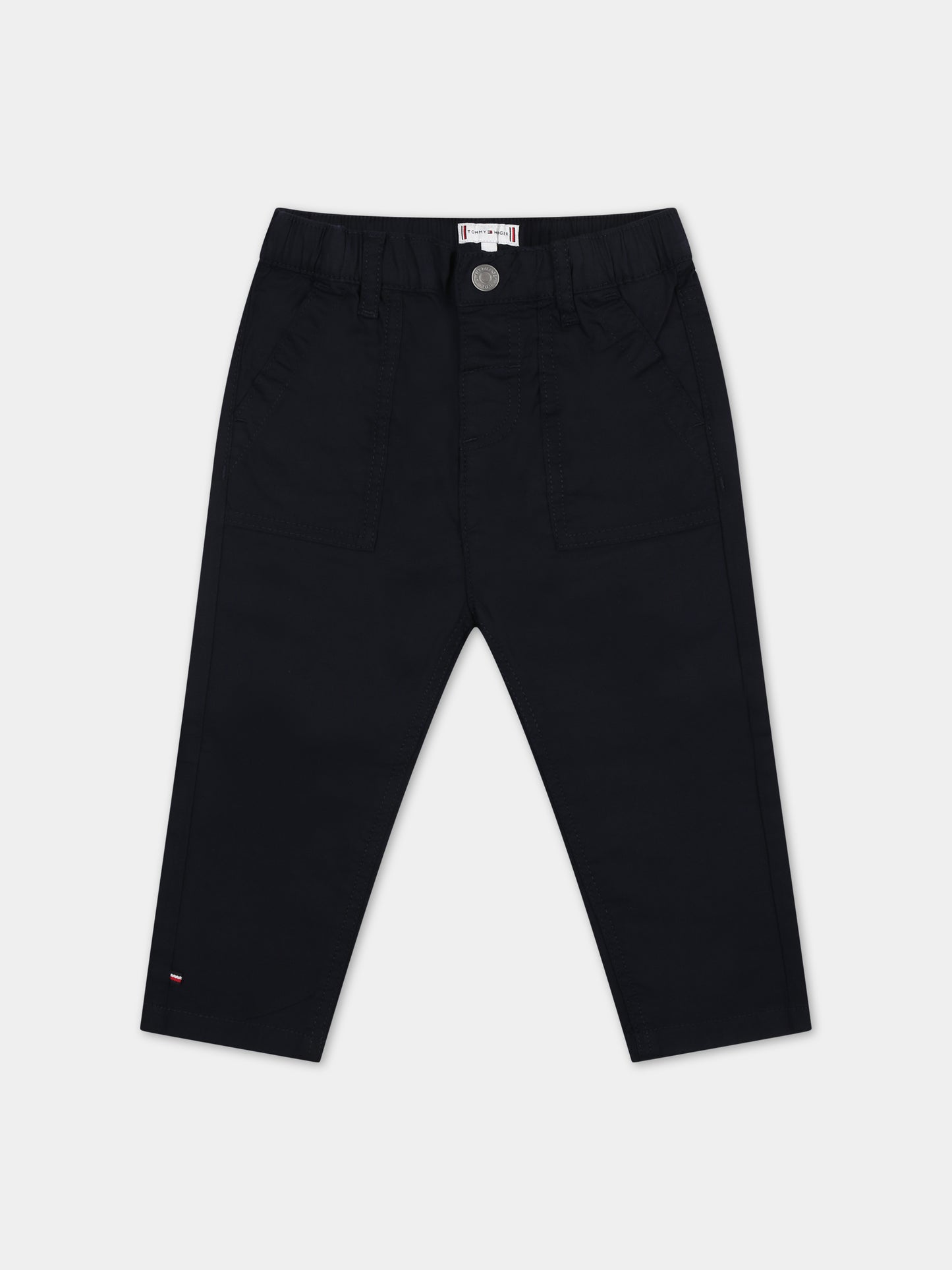 Pantaloni blu per neonato,Tommy Hilfiger Junior,23FMTHKN0KN01745J DW5