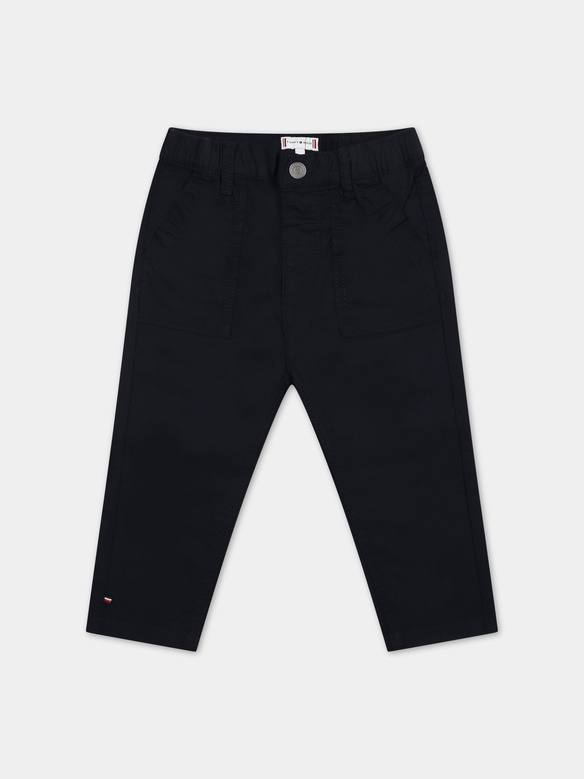 Pantaloni blu per neonato,Tommy Hilfiger Junior,23FMTHKN0KN01745J DW5