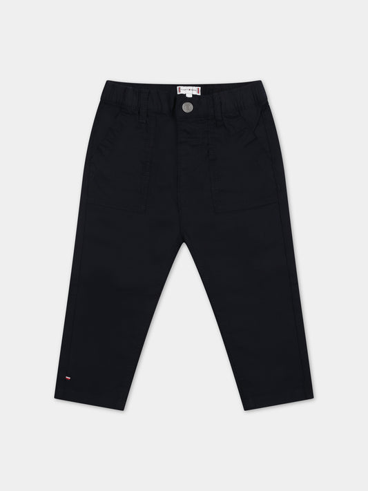 Pantaloni blu per neonato,Tommy Hilfiger Junior,23FMTHKN0KN01745J DW5